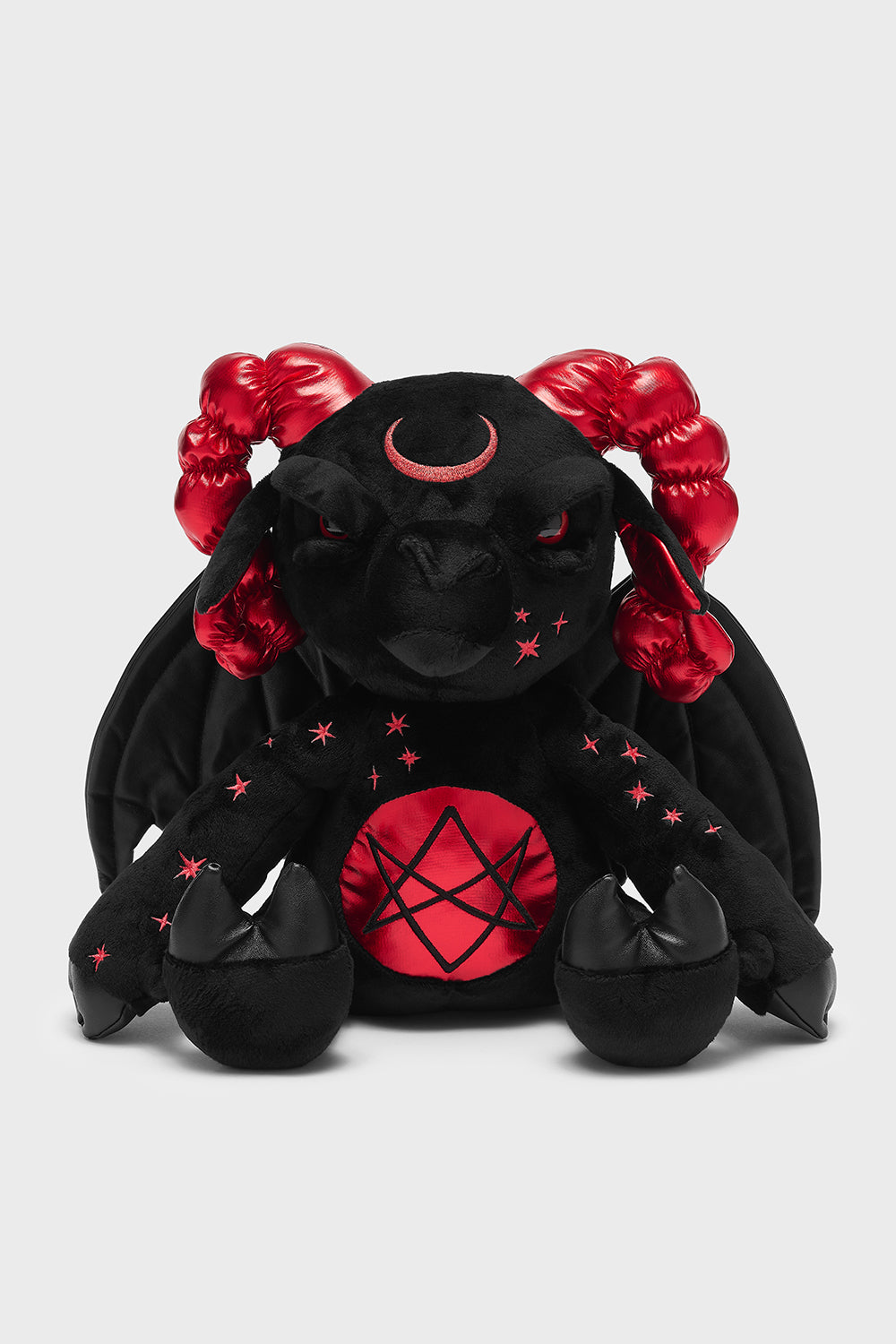 Baphopet Crimson Rare Plush Toy with Metallic Horn & PU Wings