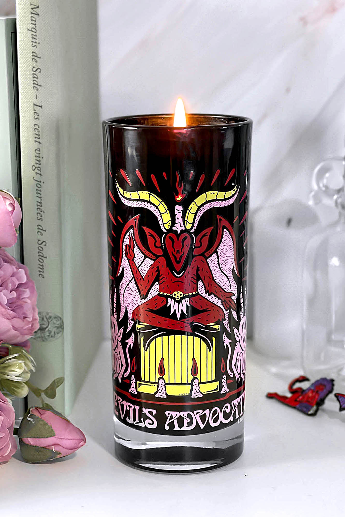 Killstar Devil's Advocate Soy Candle - Spicy Pumpkin Scent