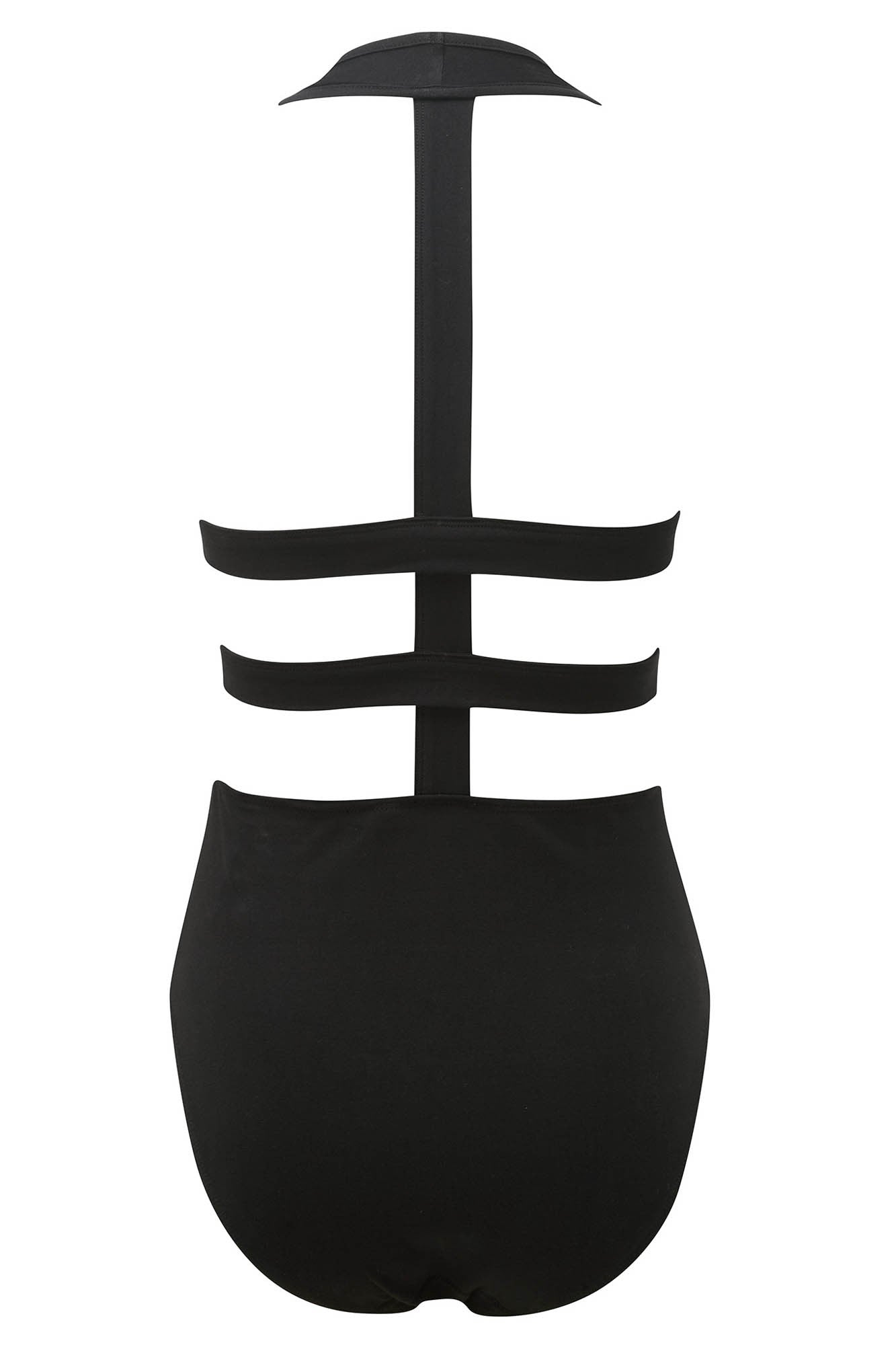 Killstar In Like Sin Jersey Bodysuit - T-Back Halter Design