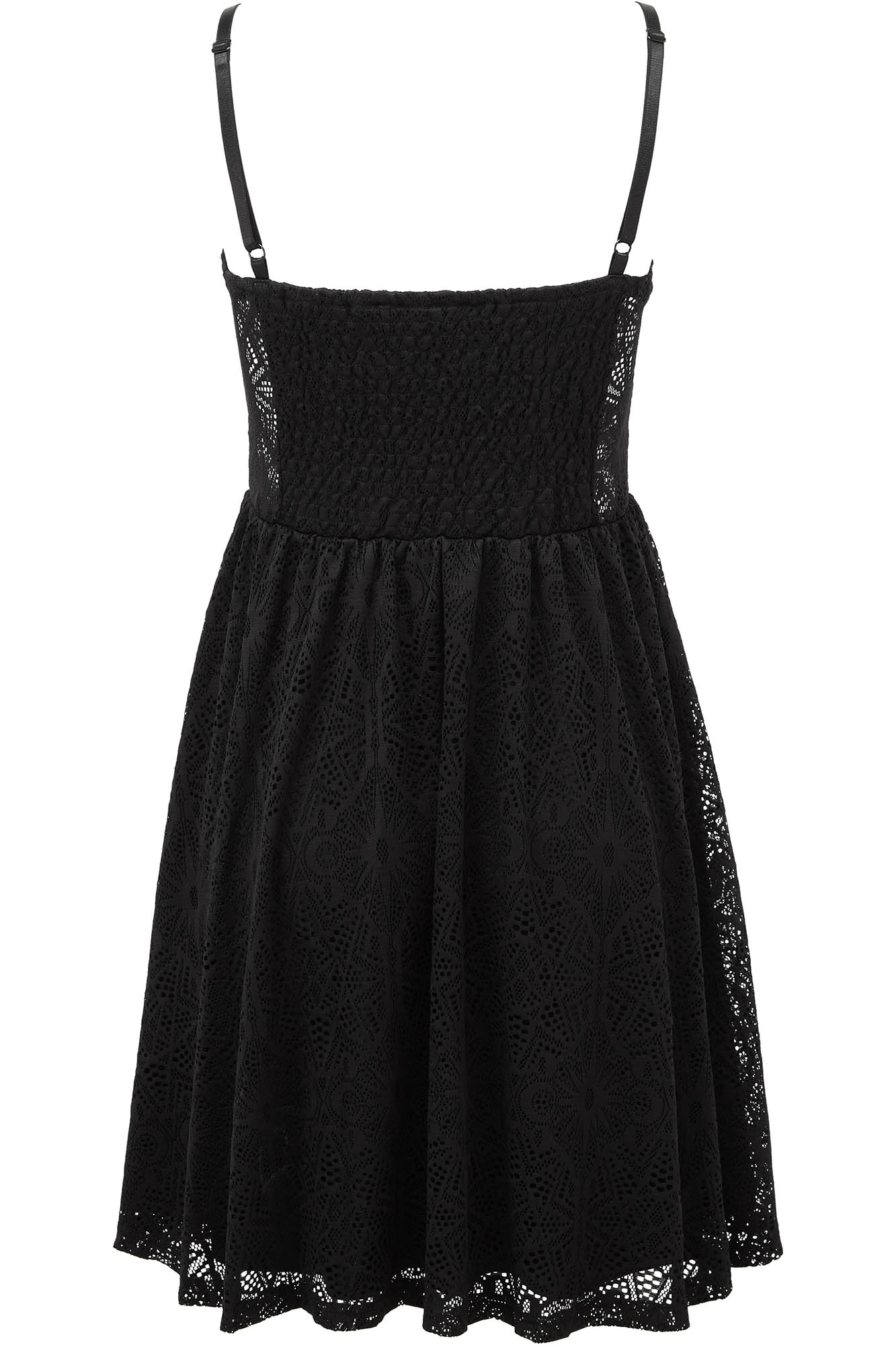 Killstar Madelyn Cosmic Lace Sundress with Star Design