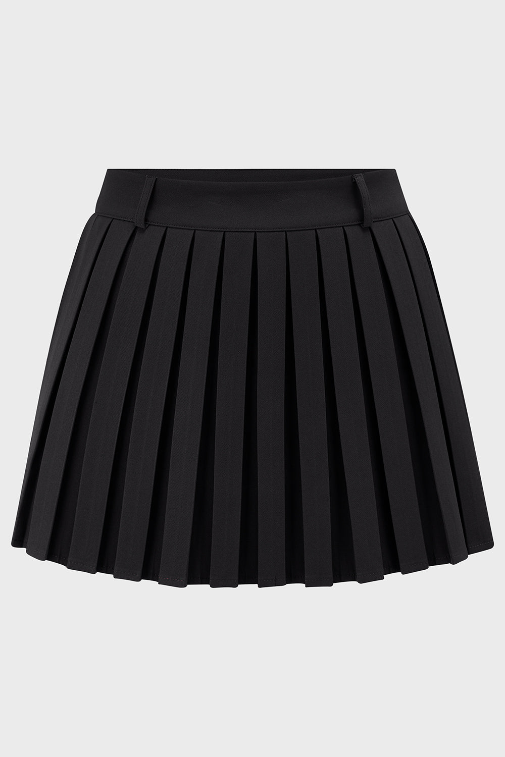 Killstar Nightshade's Curse Black Pleated Mini Skirt