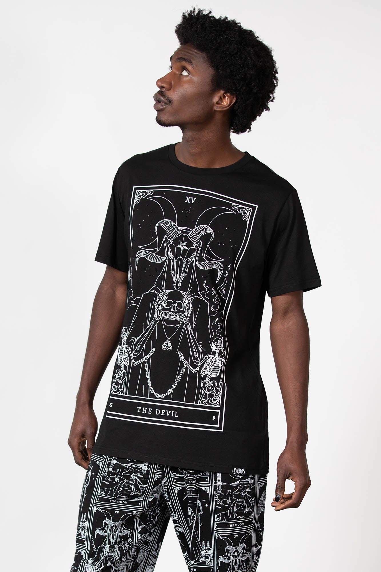 Killstar Soul Card Cotton T-Shirt - Unisex Fitted Crew Neck