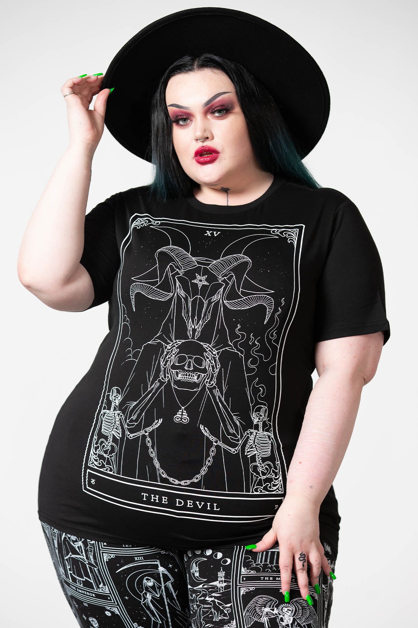 Killstar Soul Card Cotton T-Shirt - Unisex Fitted Crew Neck