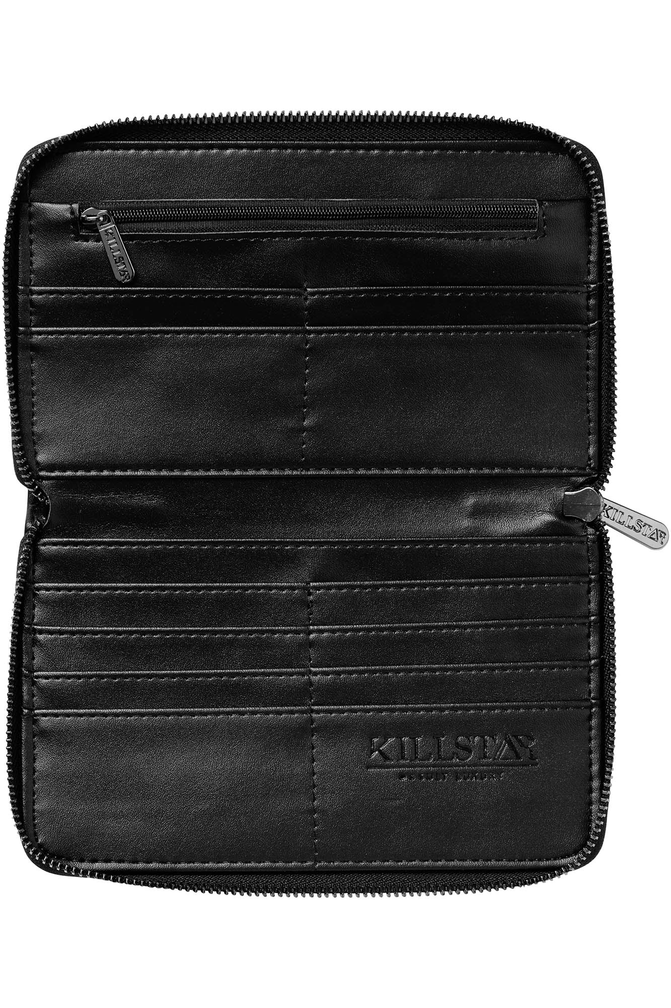 Killstar Spellcaster Wallet - Gothic PU Leather Zip Coin Pocket