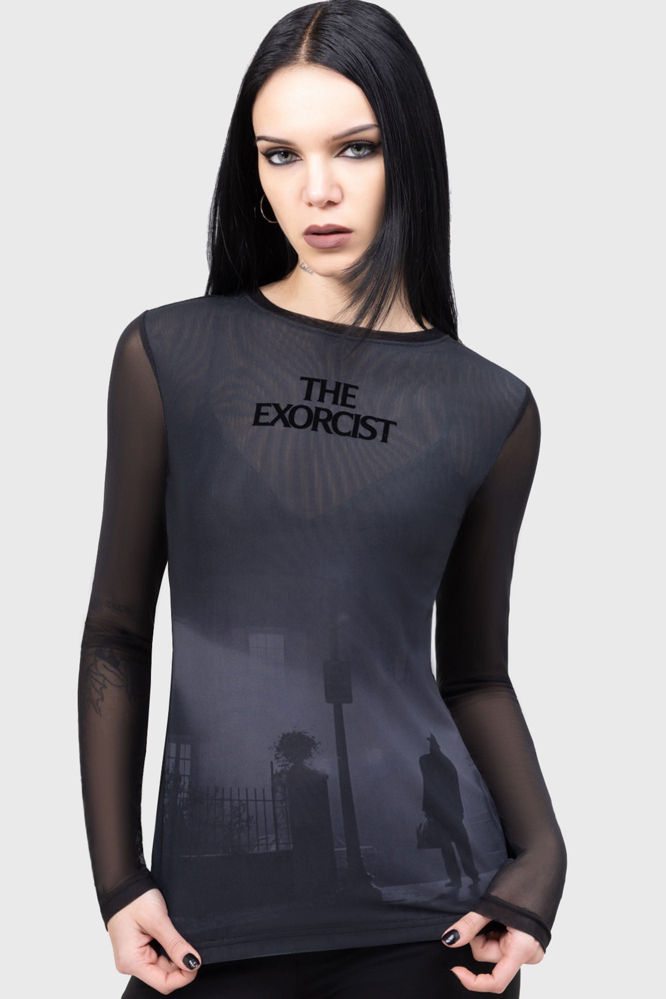 Killstar The Exorcist Long Sleeve Gothic Top