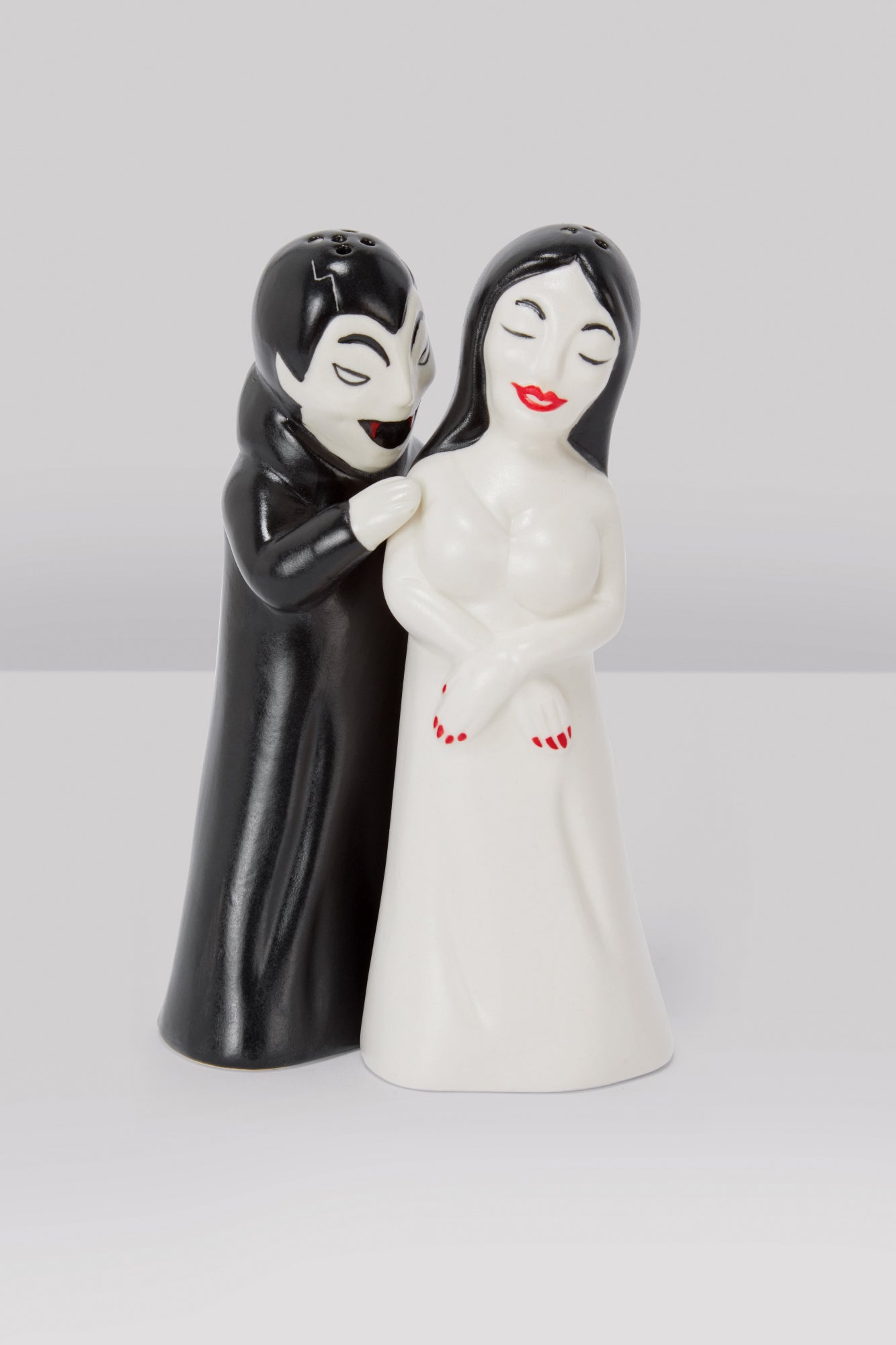 Killstar Vampyre Gothic Ceramic Salt & Pepper Shaker Set
