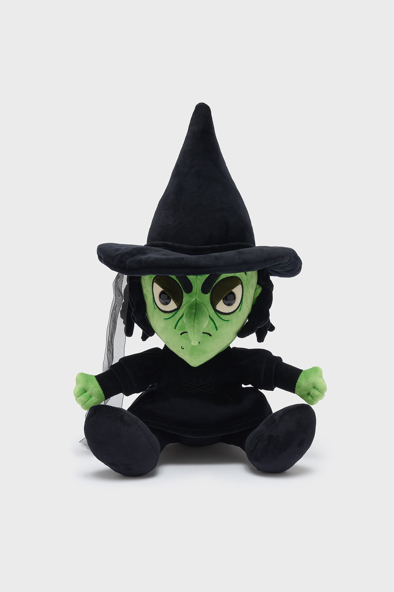 KILLSTAR Wicked Witch Plush Toy - 15.7" Soft Gothic Doll