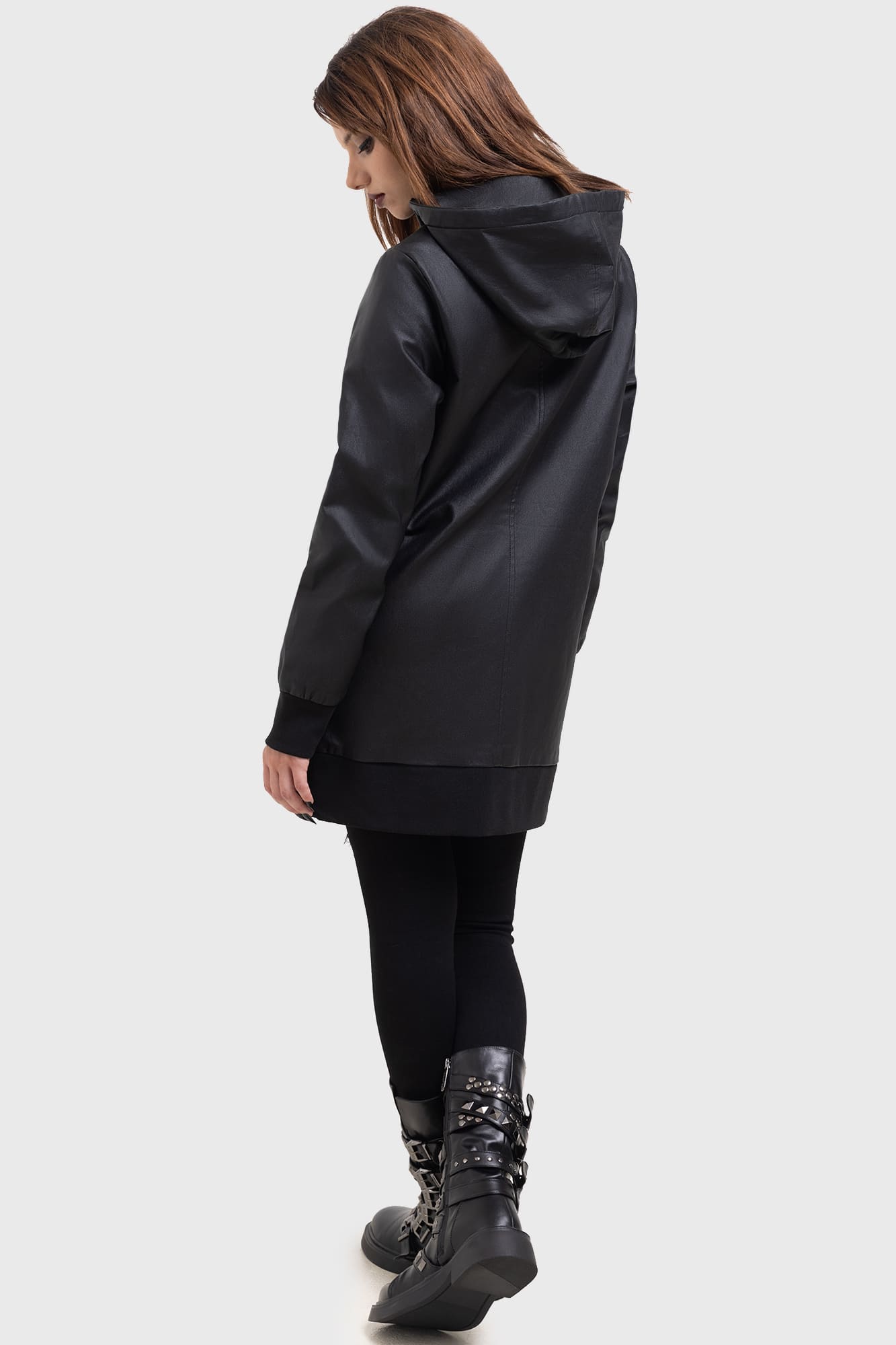 Killstar Miss Doomsday Waterproof Hooded Jacket