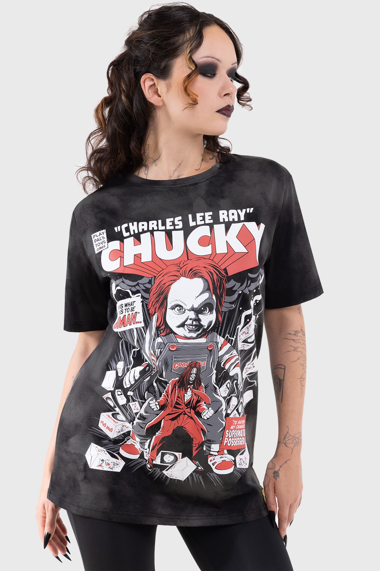 Chucky Charles Lee Ray Vintage Graphic T-Shirt – Killstar