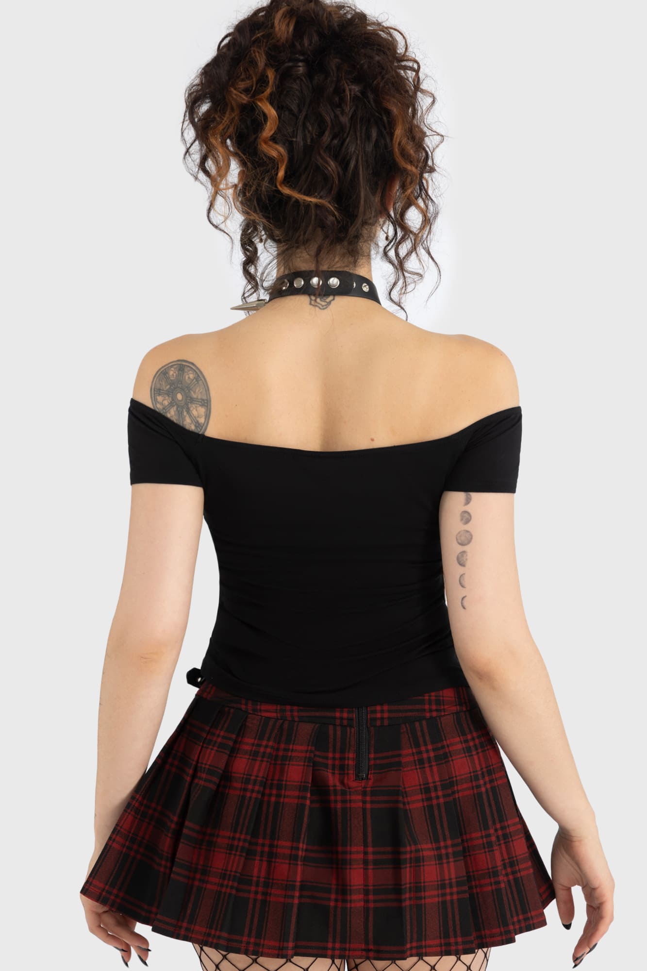 Chucky Licensed Bardot Top - Killstar Stretch Viscose Tee