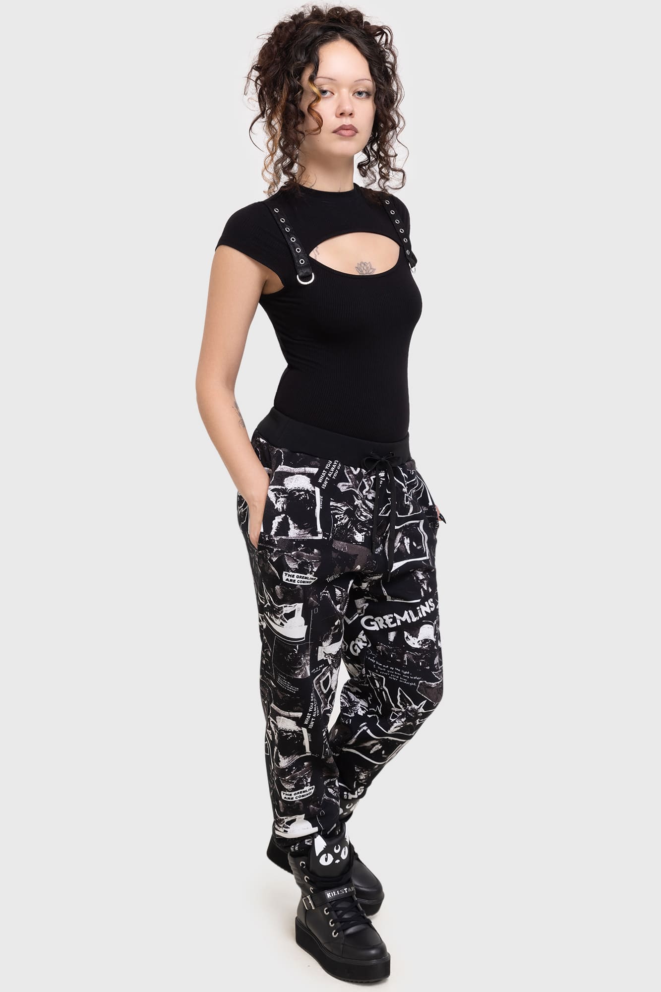 KILLSTAR Gremlins Joggers - Official Licensed Pants with Print