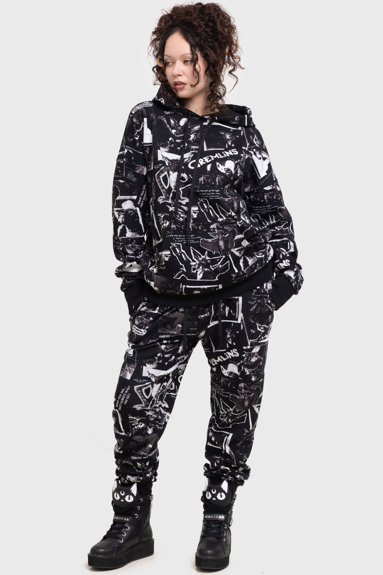 KILLSTAR Gremlins Joggers - Official Licensed Pants with Print