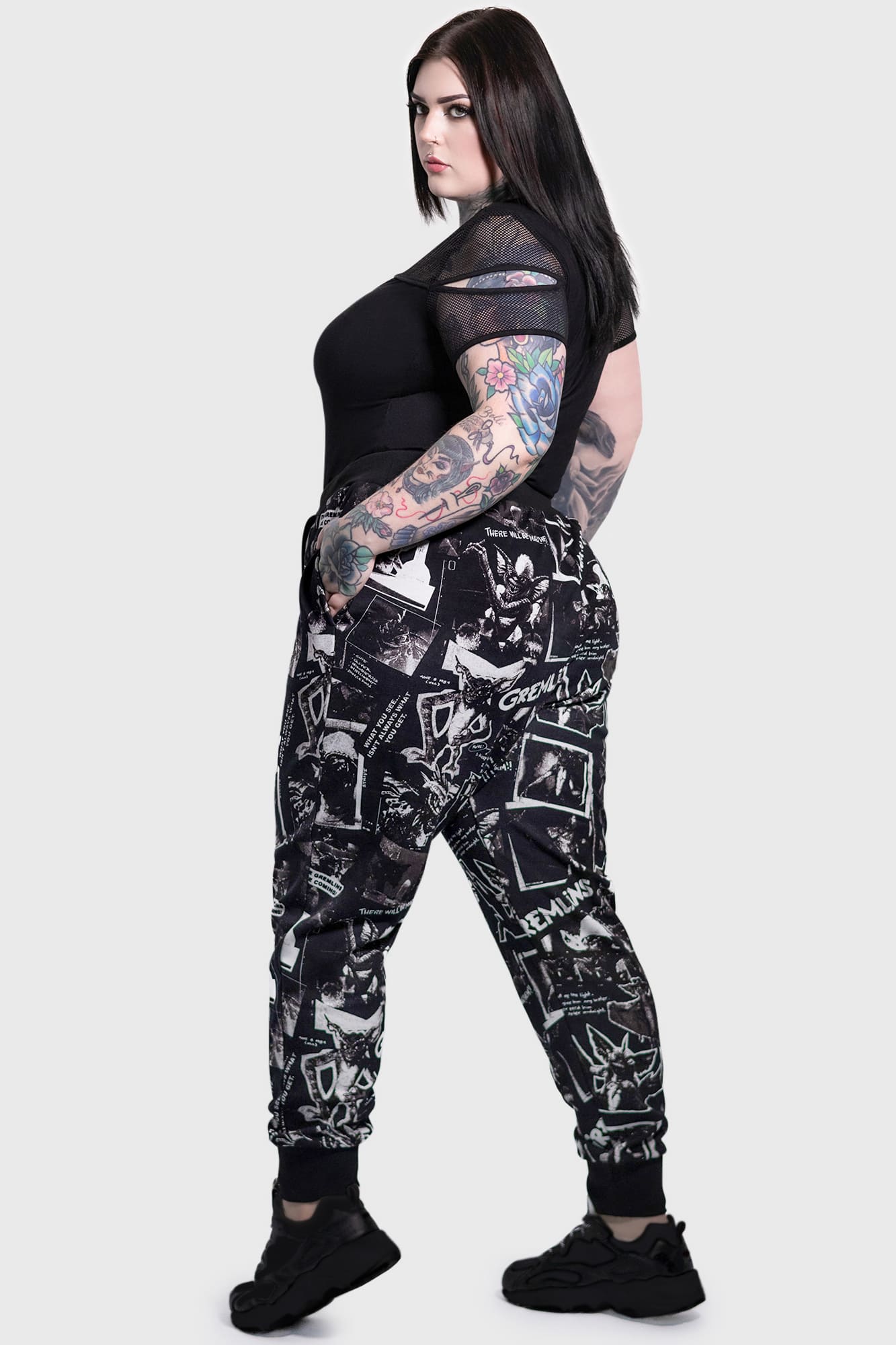KILLSTAR Gremlins Joggers - Official Licensed Pants with Print