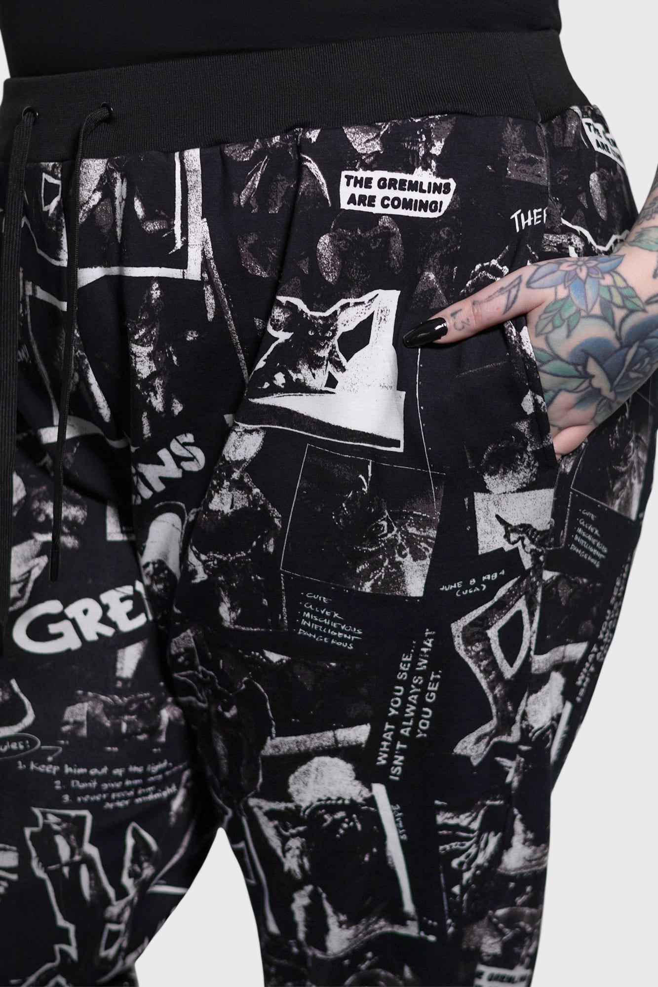 KILLSTAR Gremlins Joggers - Official Licensed Pants with Print