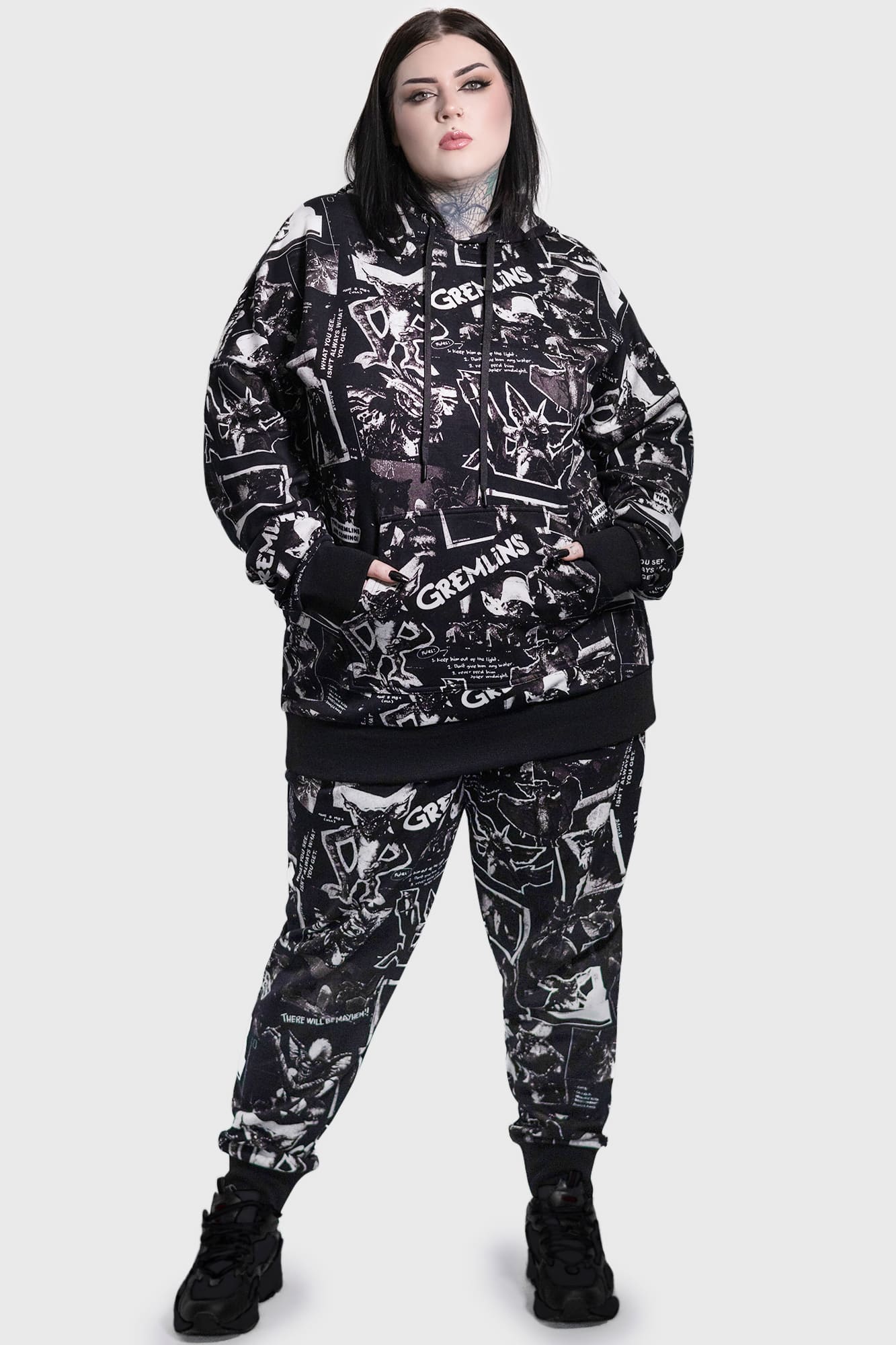 KILLSTAR Gremlins Joggers - Official Licensed Pants with Print