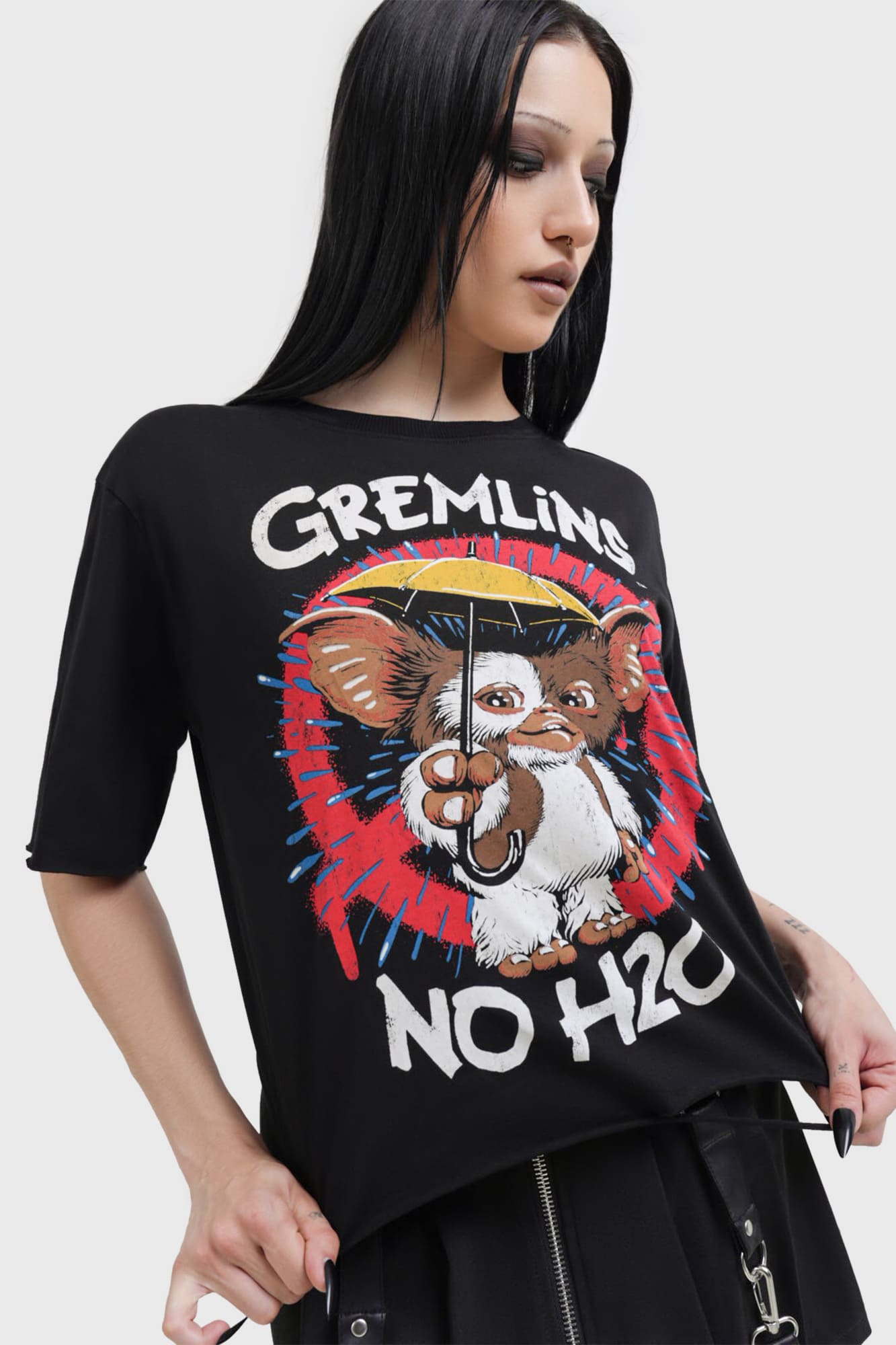 KILLSTAR Gremlins No H20 Graphic Cotton T-Shirt