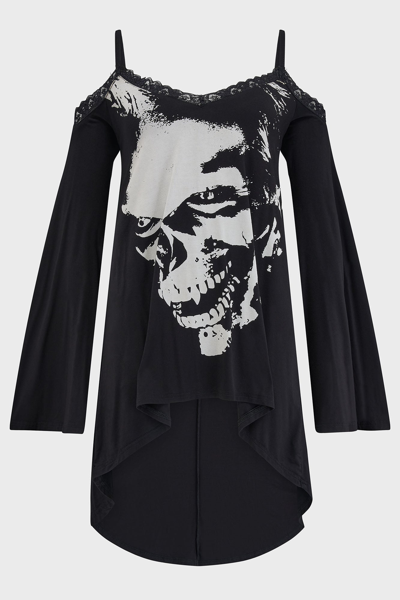 Lost Boys You Must Feed Cold Shoulder Tunic Top