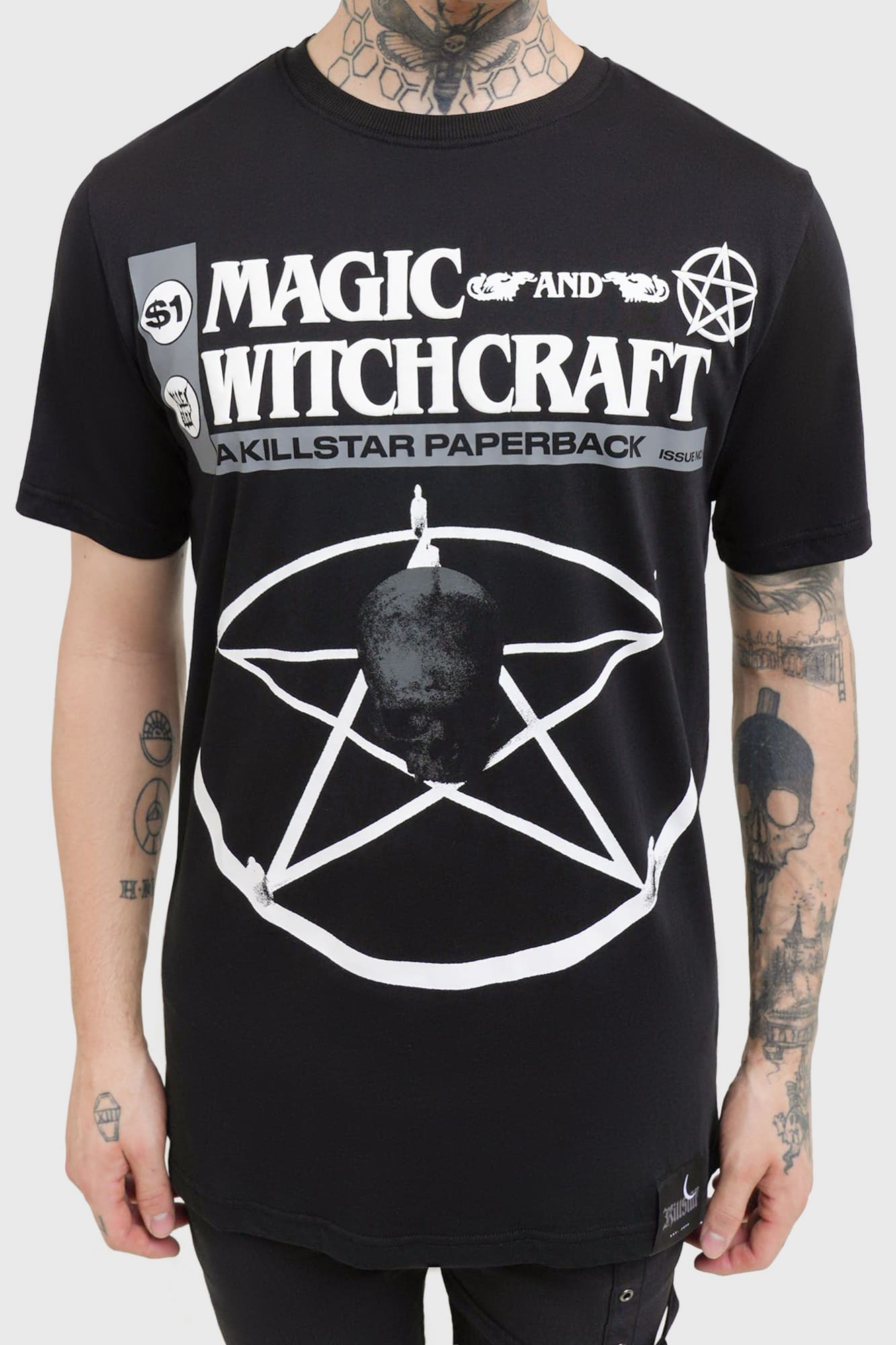 Killstar Paperback Graphic T-Shirt - Soft Cotton Relaxed Fit