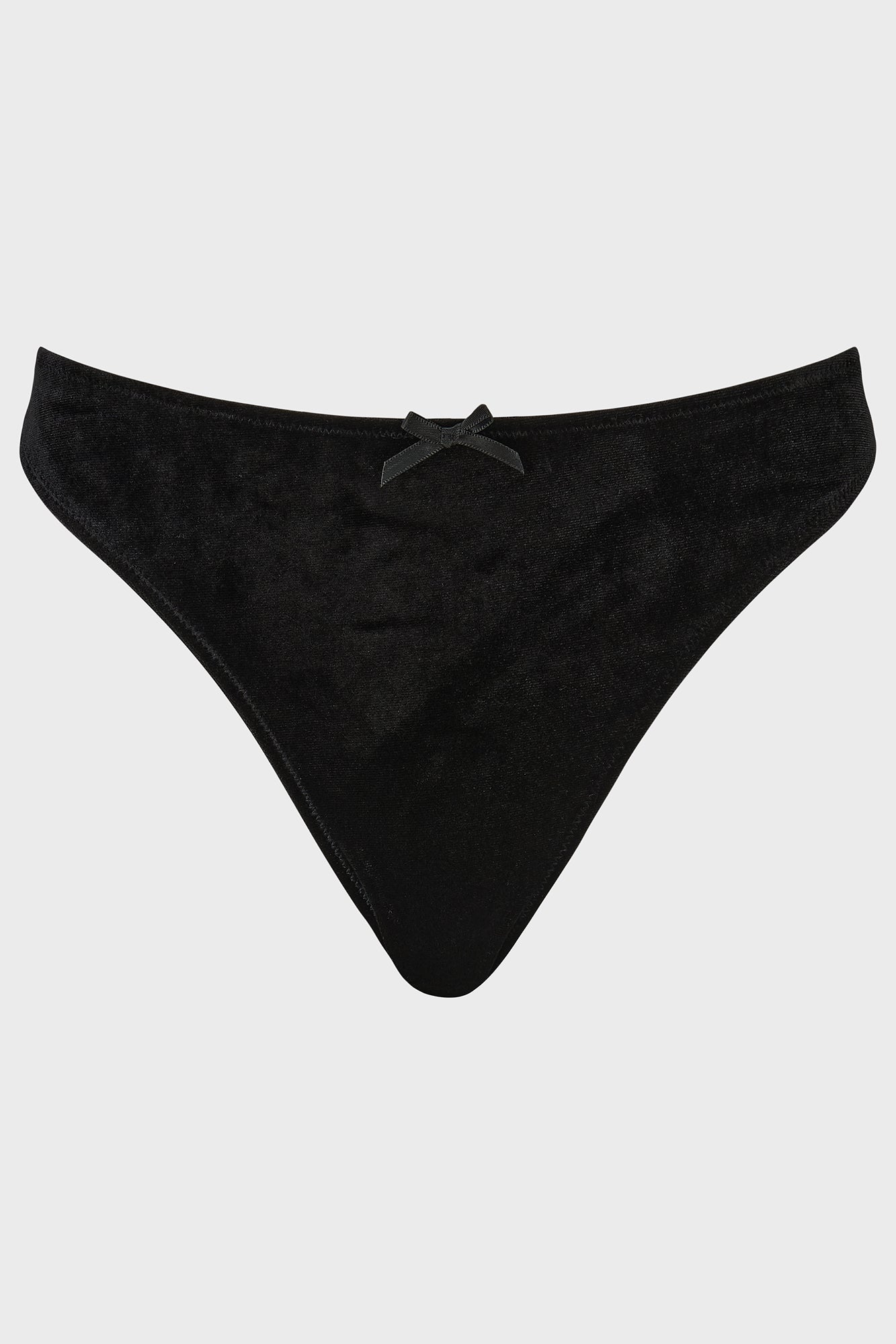 Killstar Mephistan Muse Lace Panty with Velvet Panels