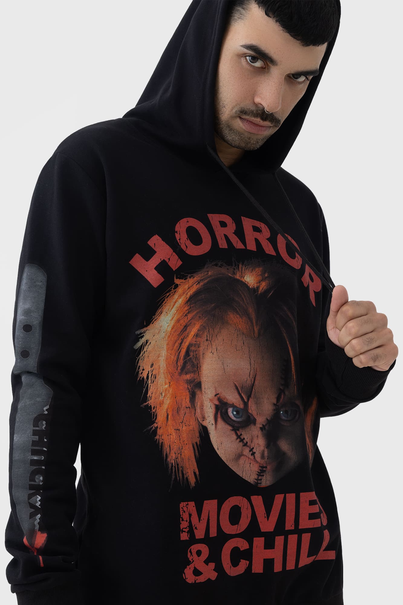 Chucky Farewell Pal Hoodie - Licensed Graphic Cotton Sweatshirt