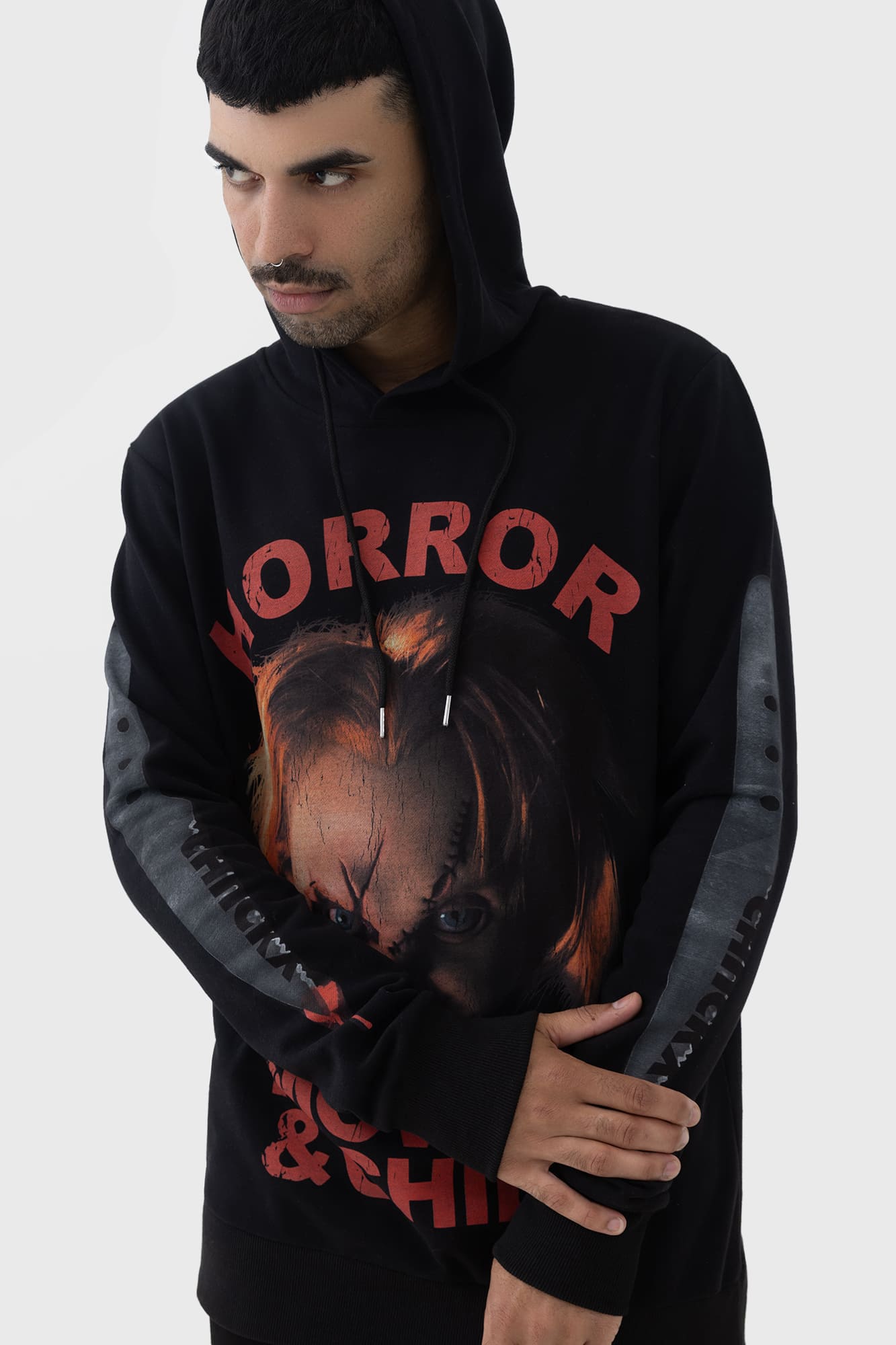 Chucky Farewell Pal Hoodie - Licensed Graphic Cotton Sweatshirt