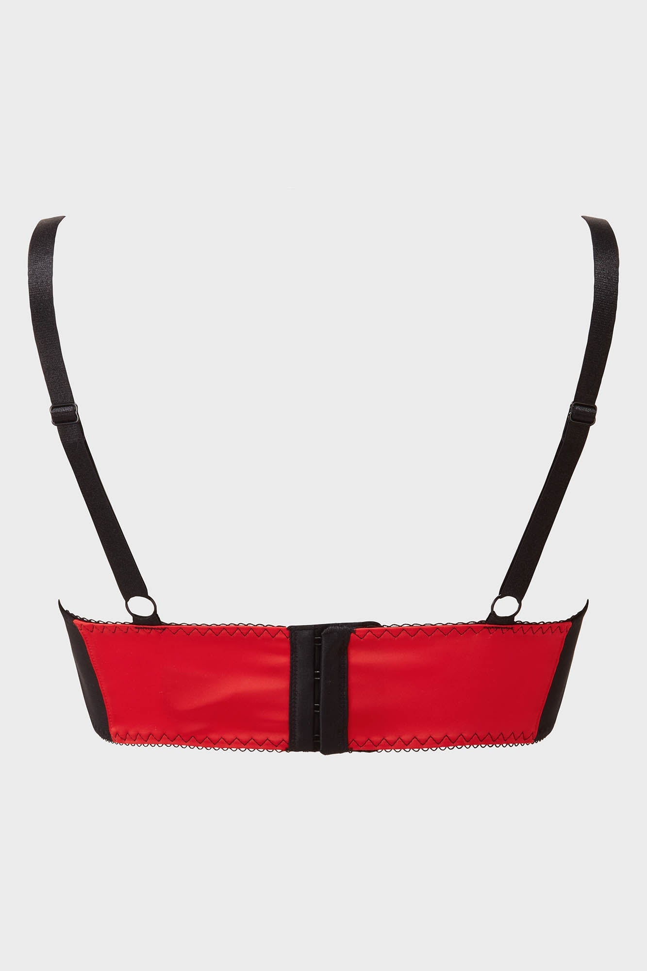 Killstar Scarlet Webutant Underwire Bullet Bra with Spiderweb Detail