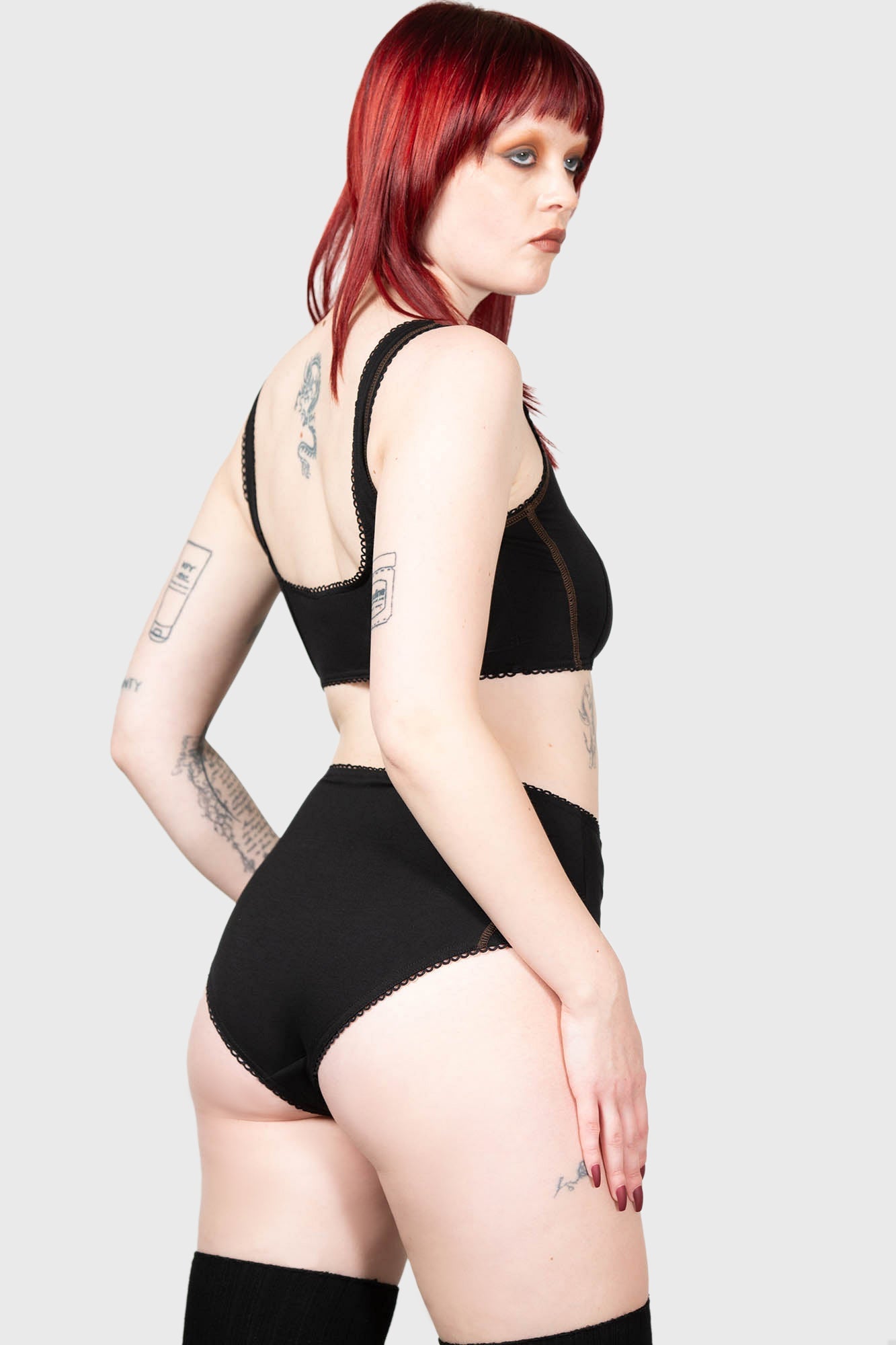 Killstar Solar Solstice Bralette - Soft Stretch Square Neck