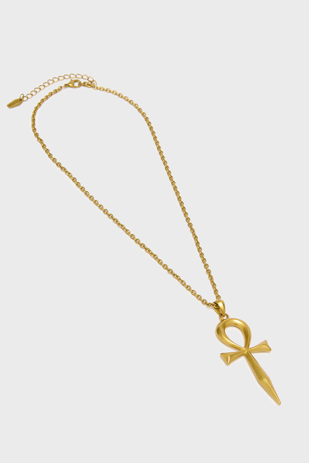 Killstar Gold Ankh Resurrection Necklace - Premium Metal Pendant