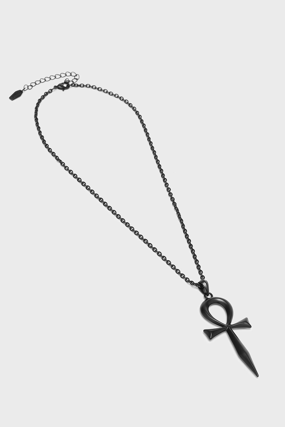 Killstar Black Resurrection Ankh Necklace - Zinc Alloy