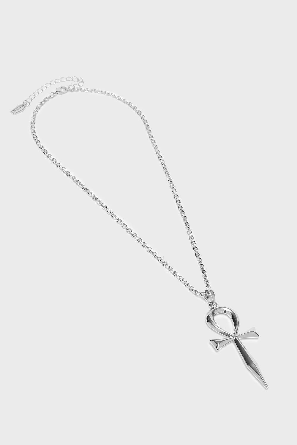 Killstar Silver Ankh Resurrection Necklace - Statement Jewelry