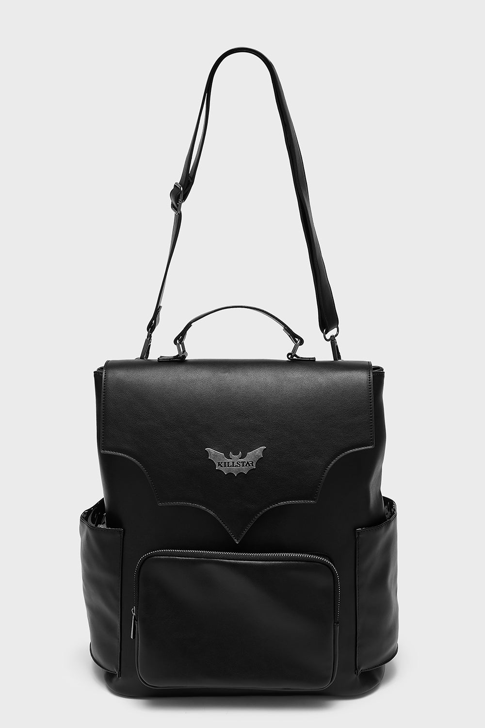 Killstar Winged Noir Baby Changing Backpack with Bat Design