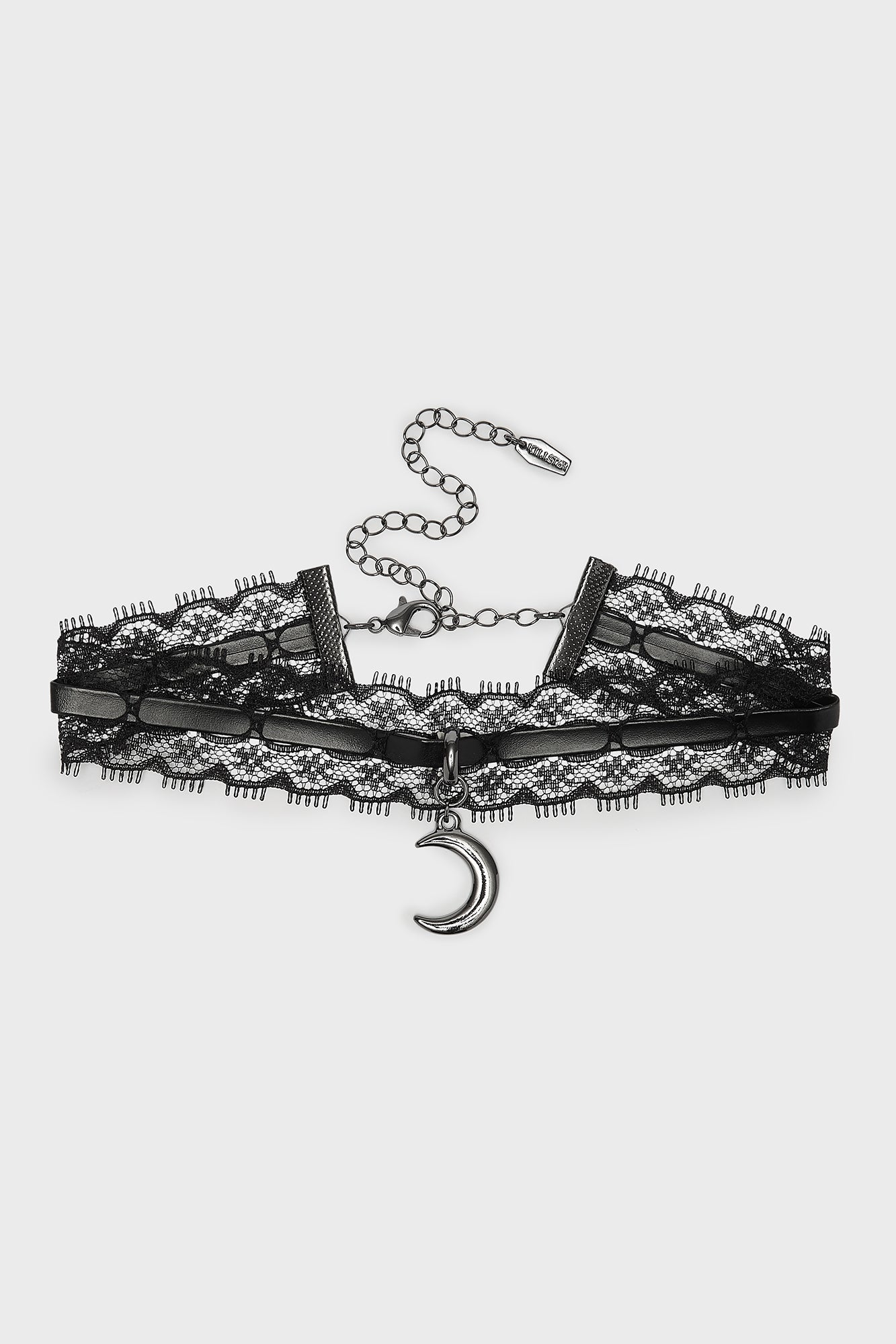 Killstar Sorrowed Light Moon Choker Necklace