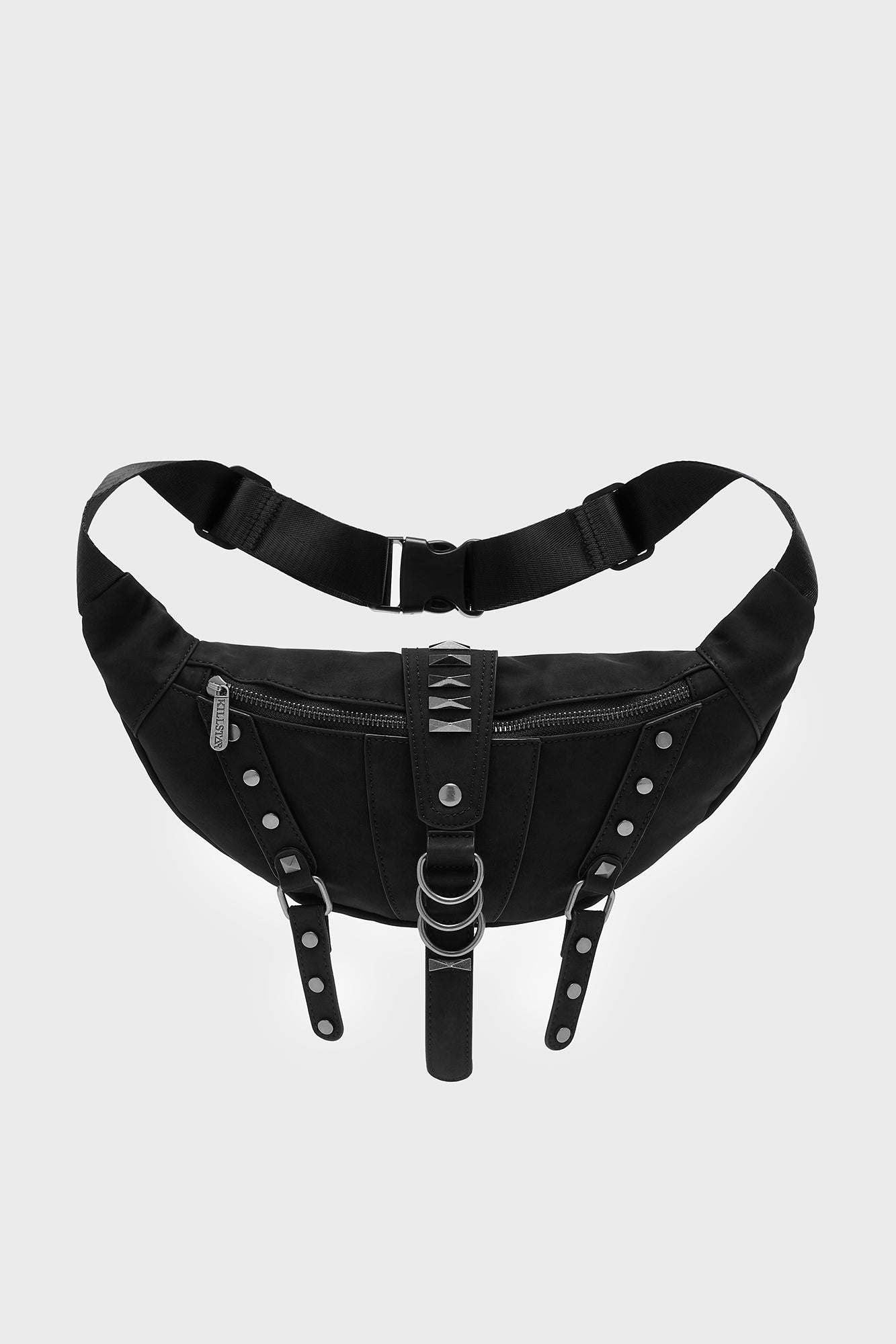 Killstar Rust & Bones Adjustable Waist Bag with Pockets