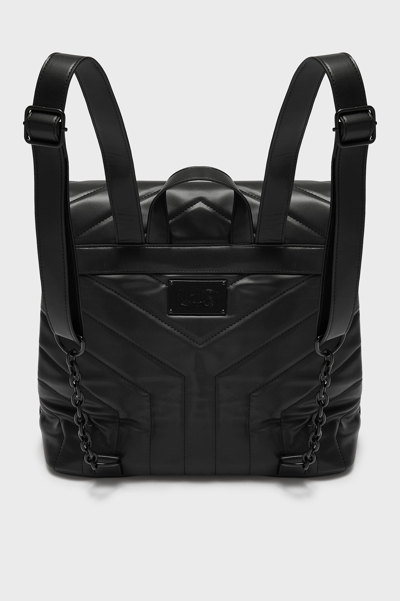 Noctloom PU Backpack with Adjustable Straps & Inner Pockets