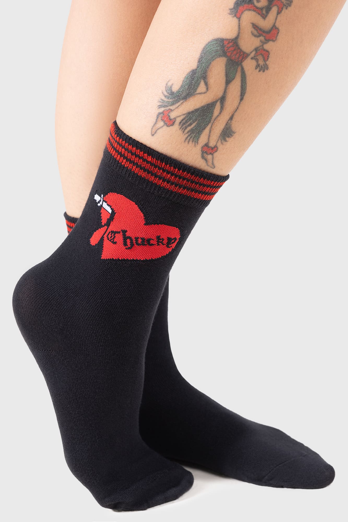 Killstar The Lovers Chucky Ankle Socks - Licensed Cotton