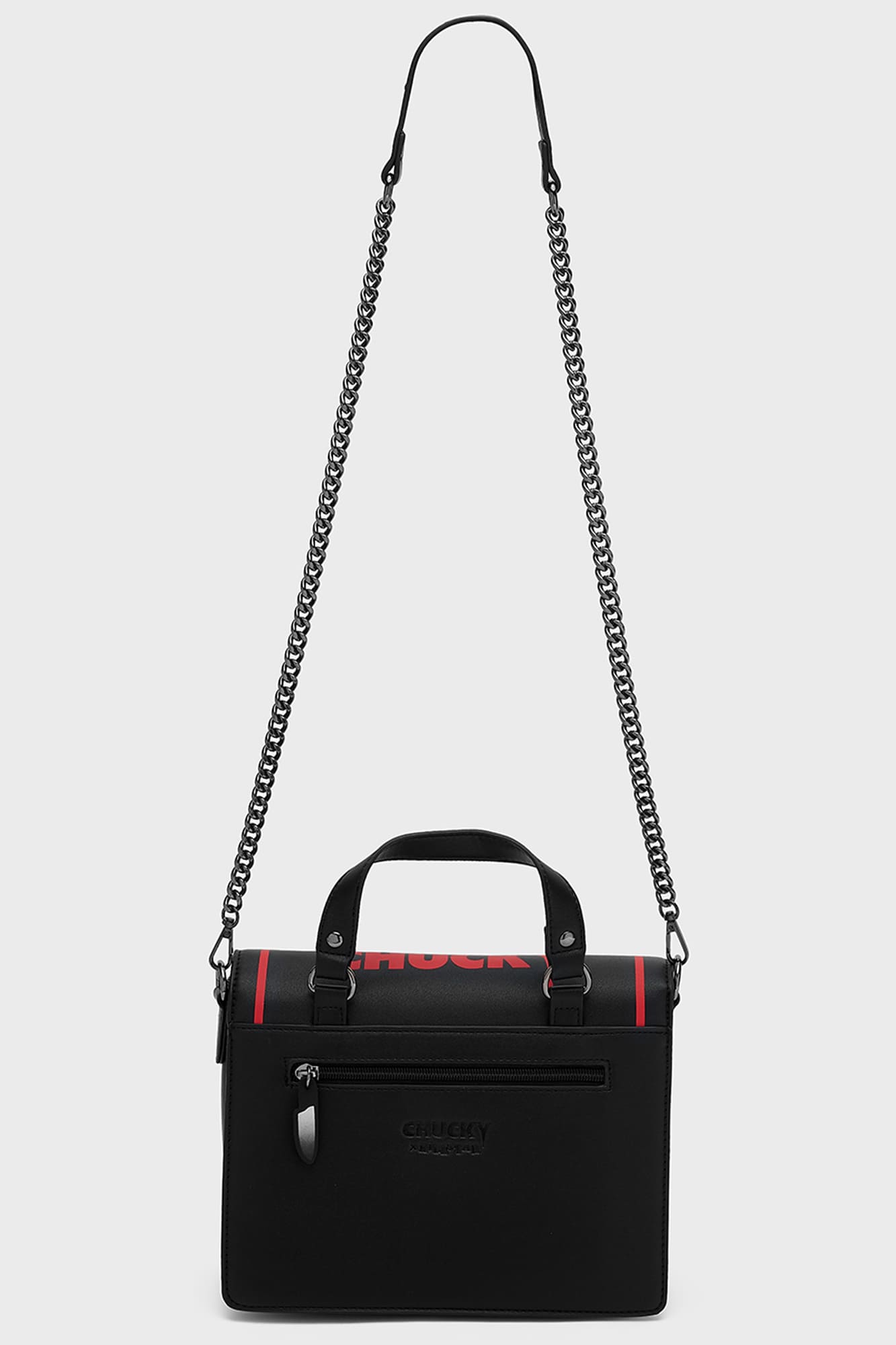 Killstar Chucky PU Handbag with Detachable Strap - Licensed Horror Gift