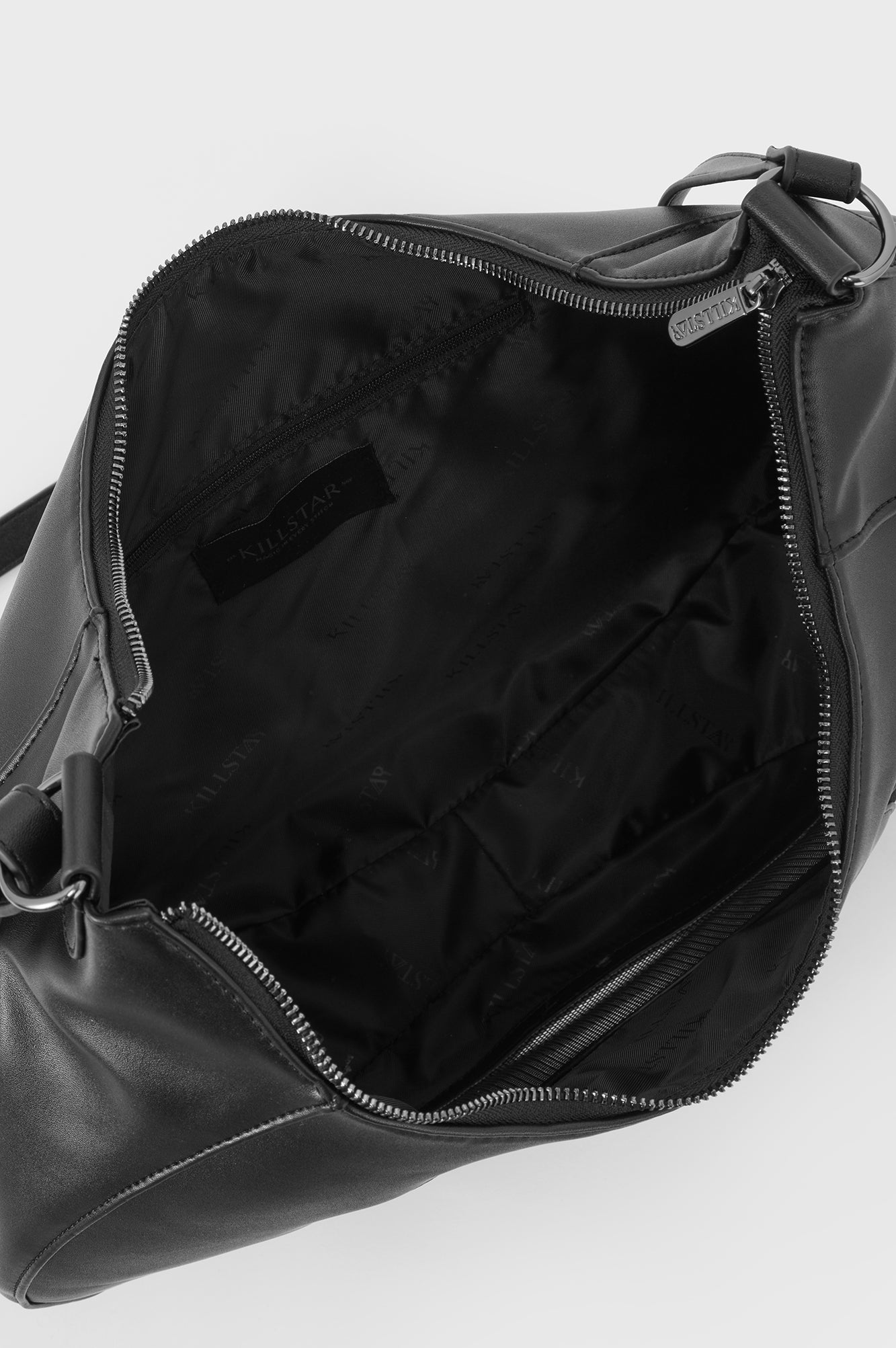 Killstar Moonlit Burial Slouch Handbag with Mesh Moon Detail