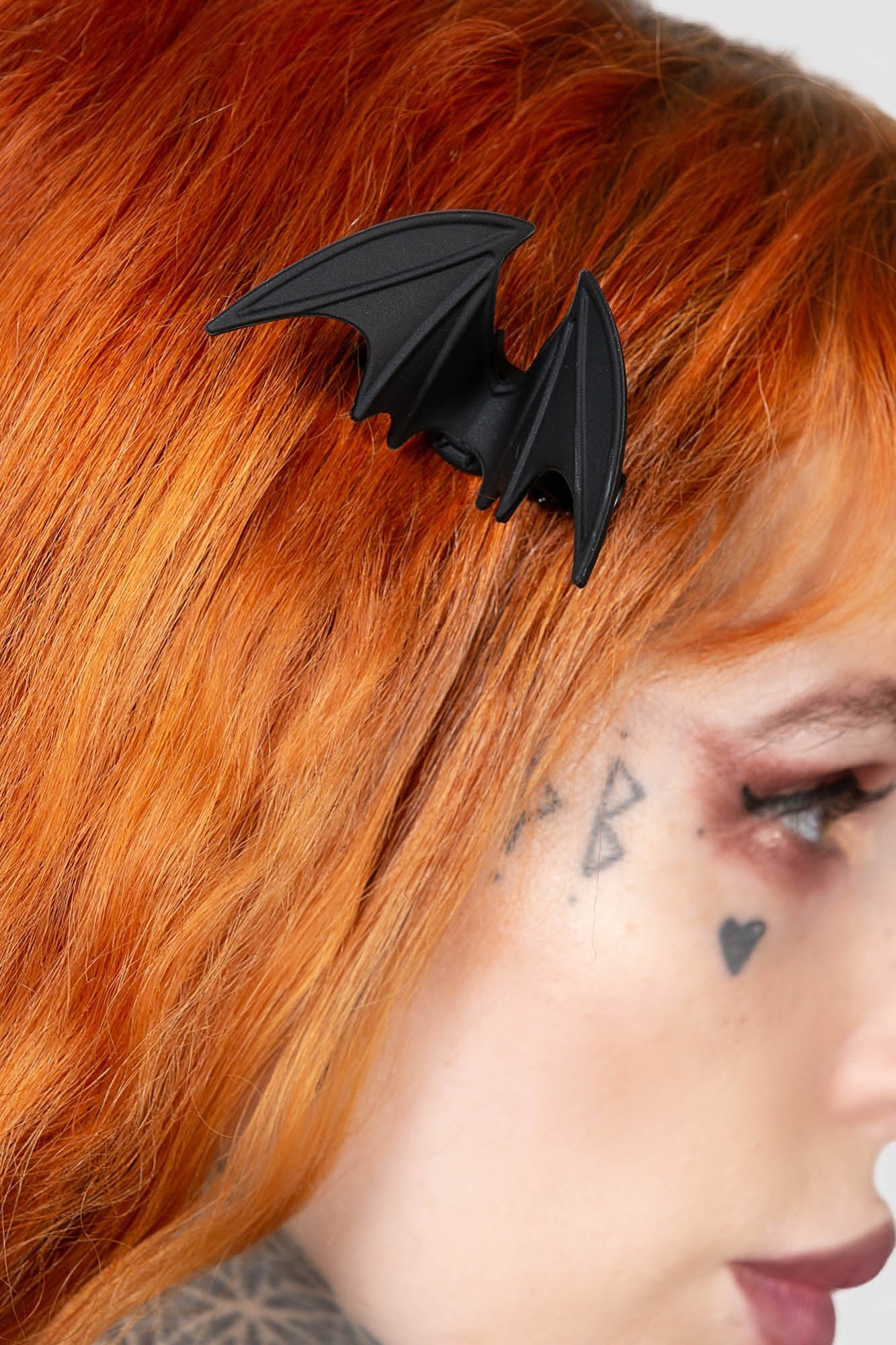 Gothic Bat Hair Clip - Night Creature Statement Accessory