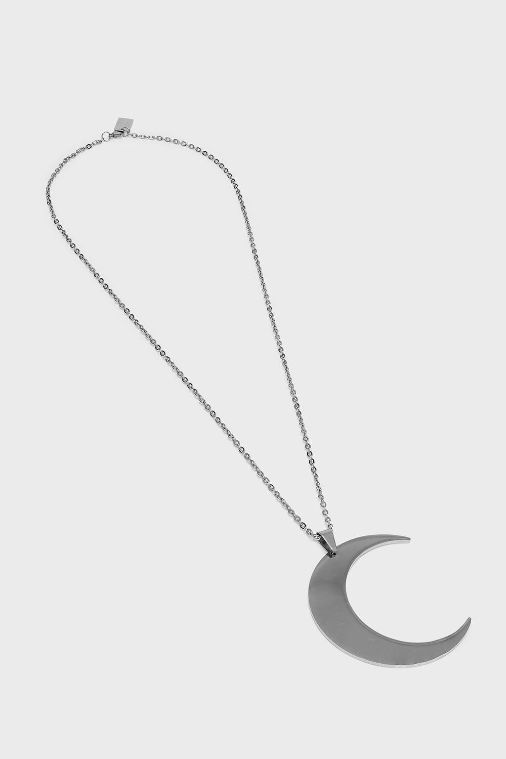 Killstar Luna Moon Pendant Necklace - Stainless Steel Gothic Jewelry