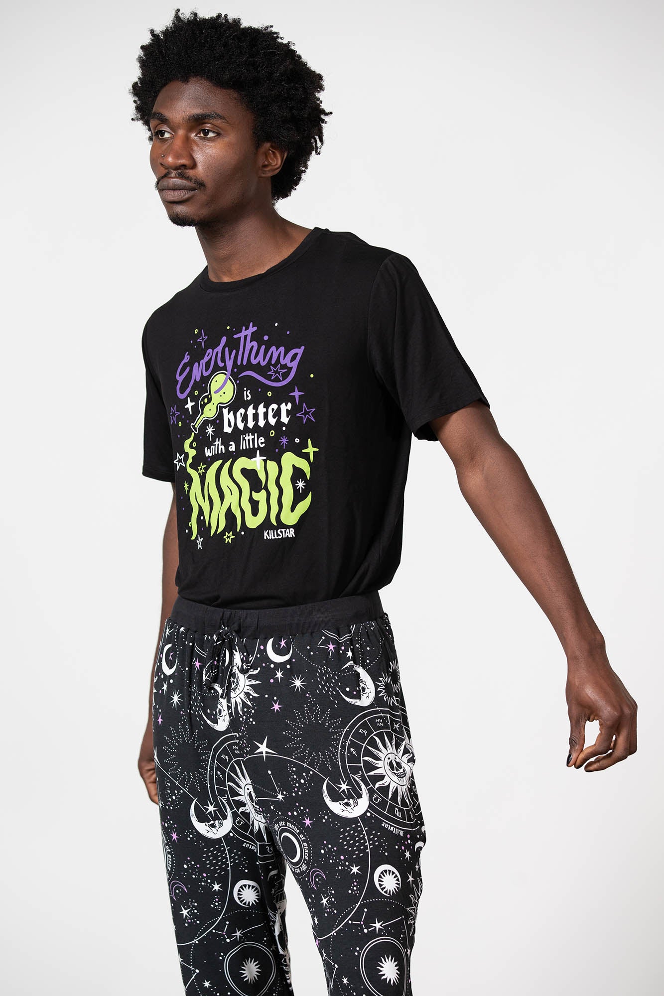 Killstar Magic Rest Graphic T-Shirt - Unisex Soft Stretch Tee