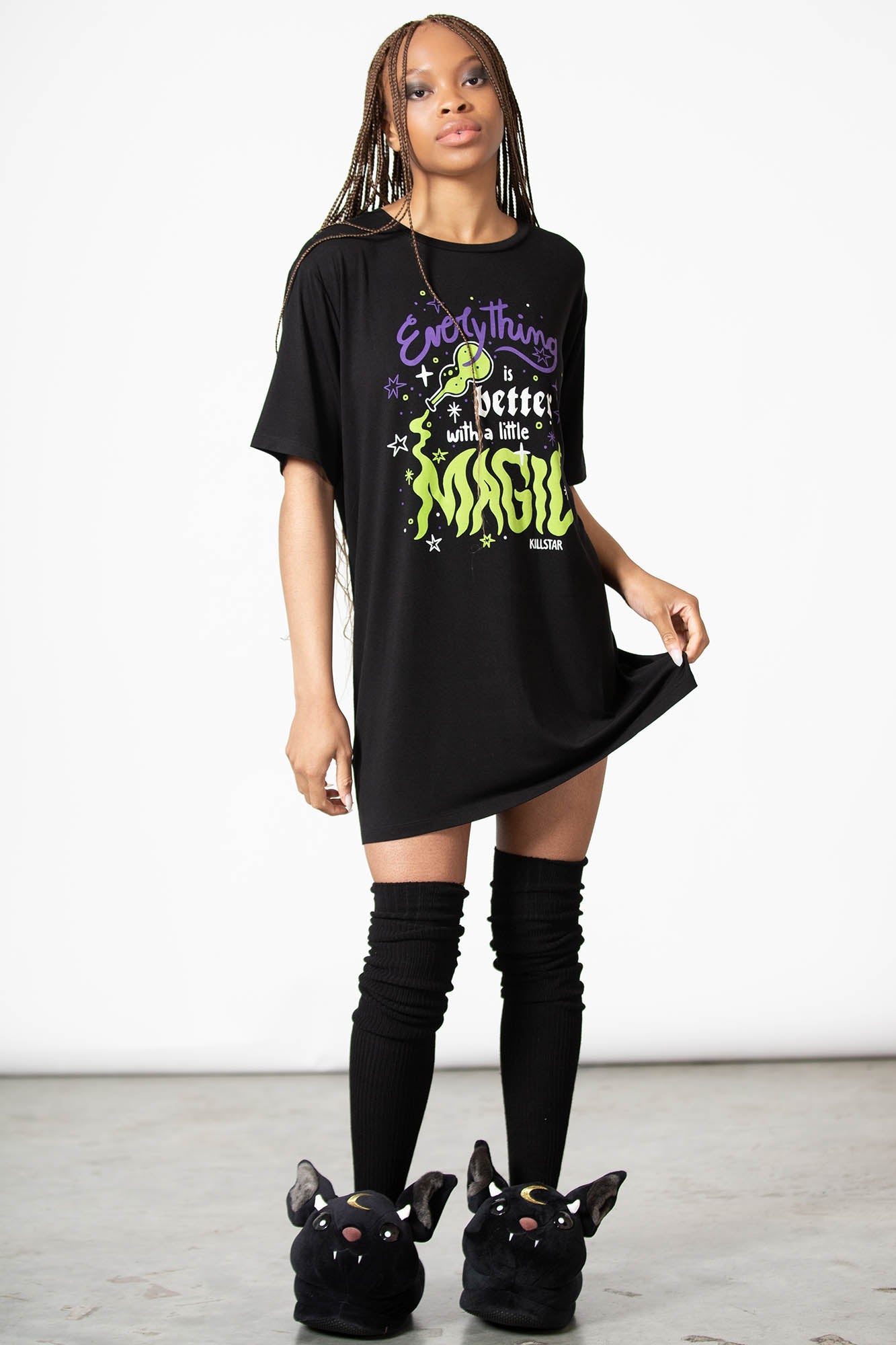 Killstar Magic Rest Graphic T-Shirt - Unisex Soft Stretch Tee