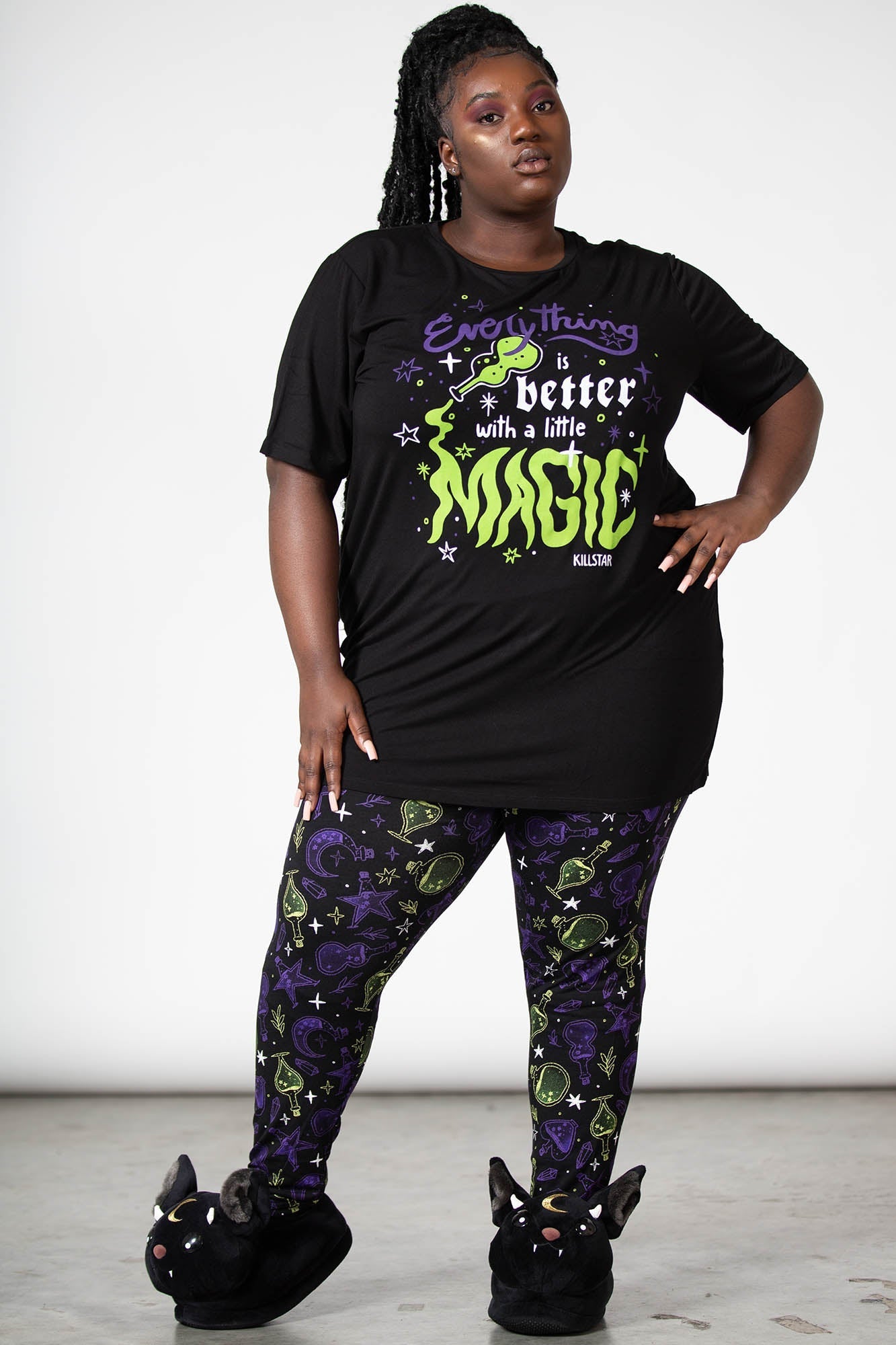 Killstar Magic Rest Graphic T-Shirt - Unisex Soft Stretch Tee
