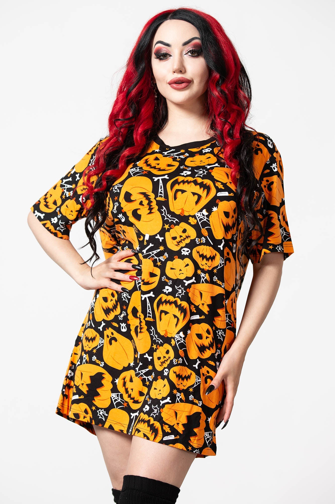 Creep It Real Halloween T-Shirt by Killstar - Soft Stretch Unisex Fit