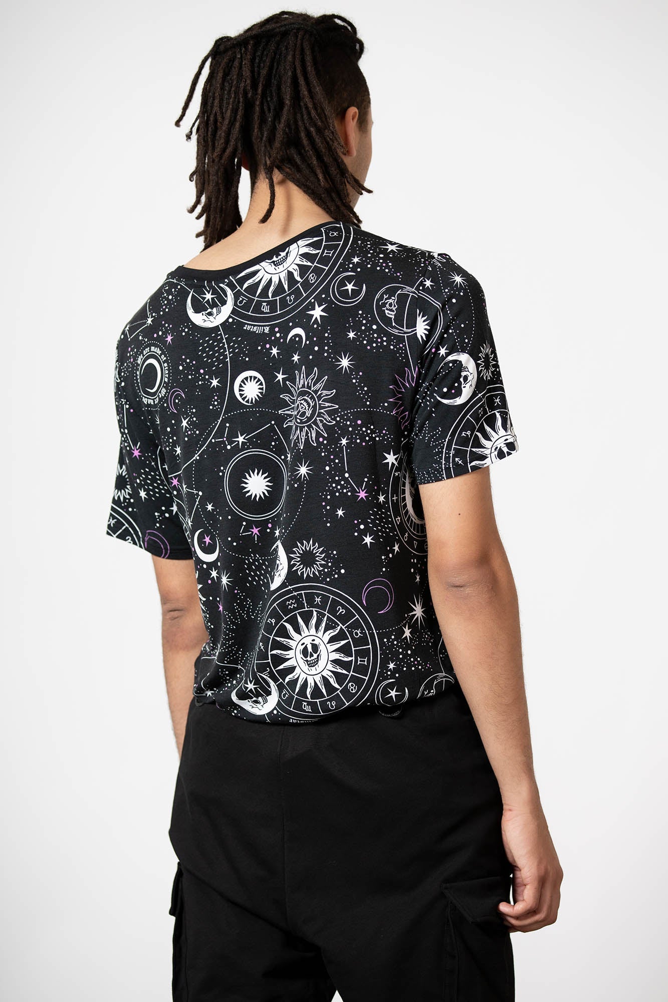 Killstar Solstice Longline Graphic T-Shirt - Unisex Fit