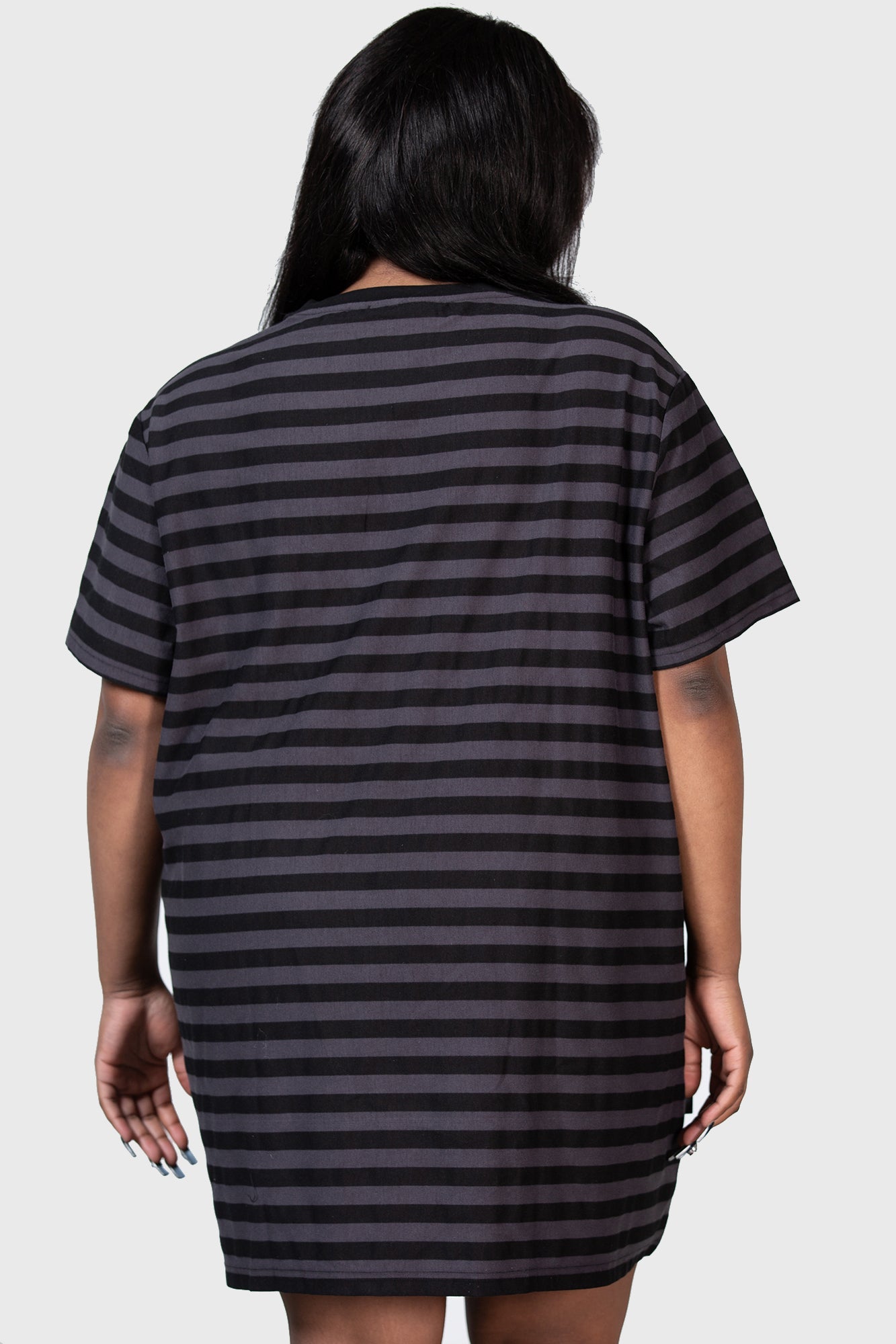 Killstar Purrrfect Pairing T-Shirt Dress with Vampurr Graphic