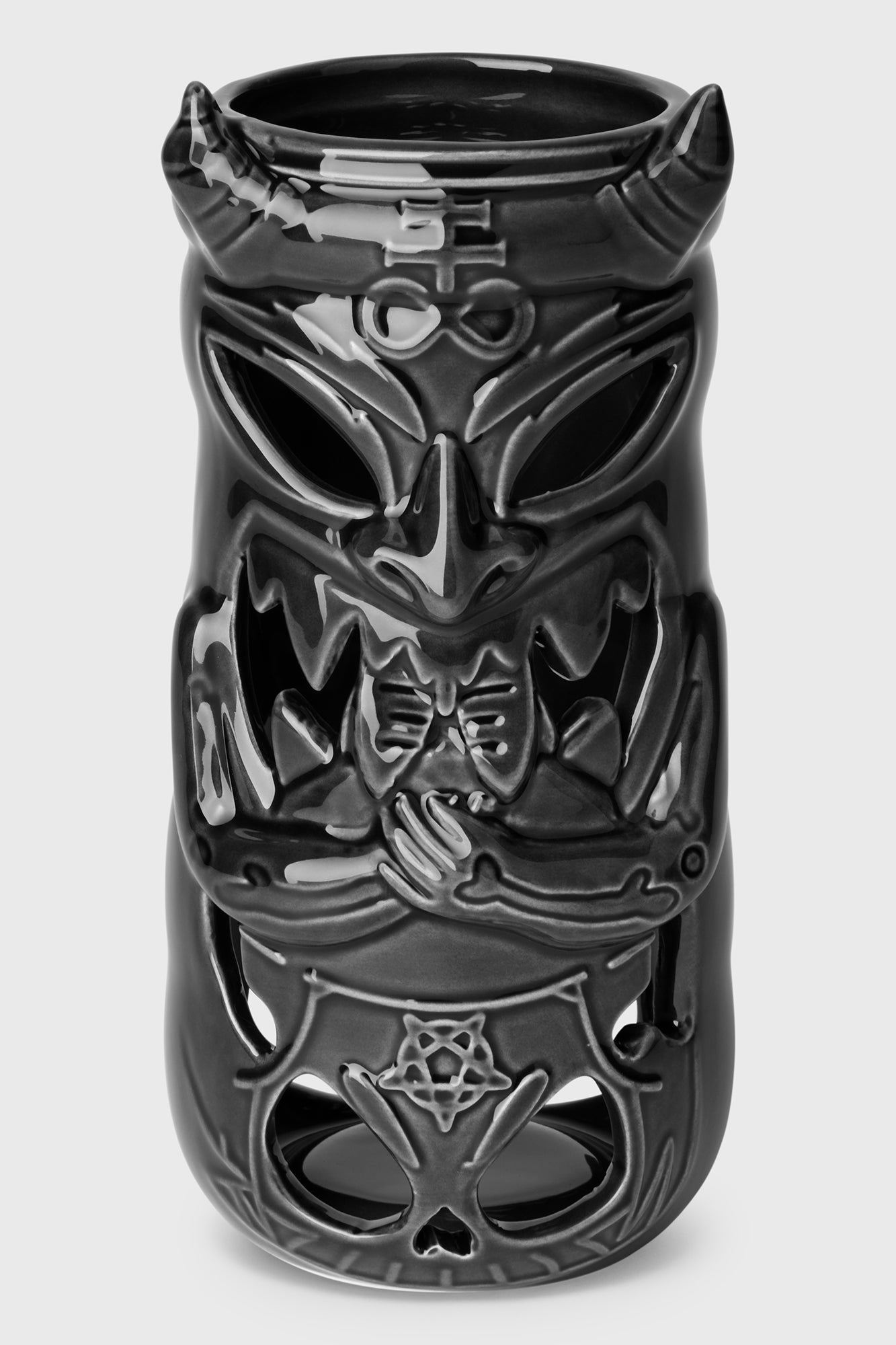 Killstar Tiki Demon Ceramic Tealight Holder