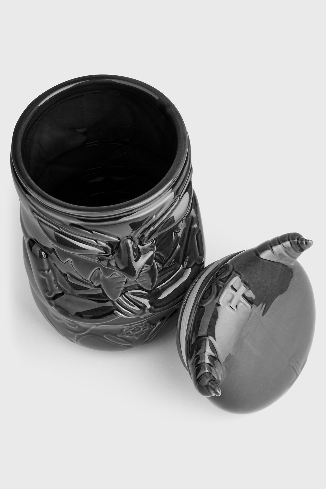 Killstar Tiki Demon Ceramic Jar - Handcrafted Sculpted Design