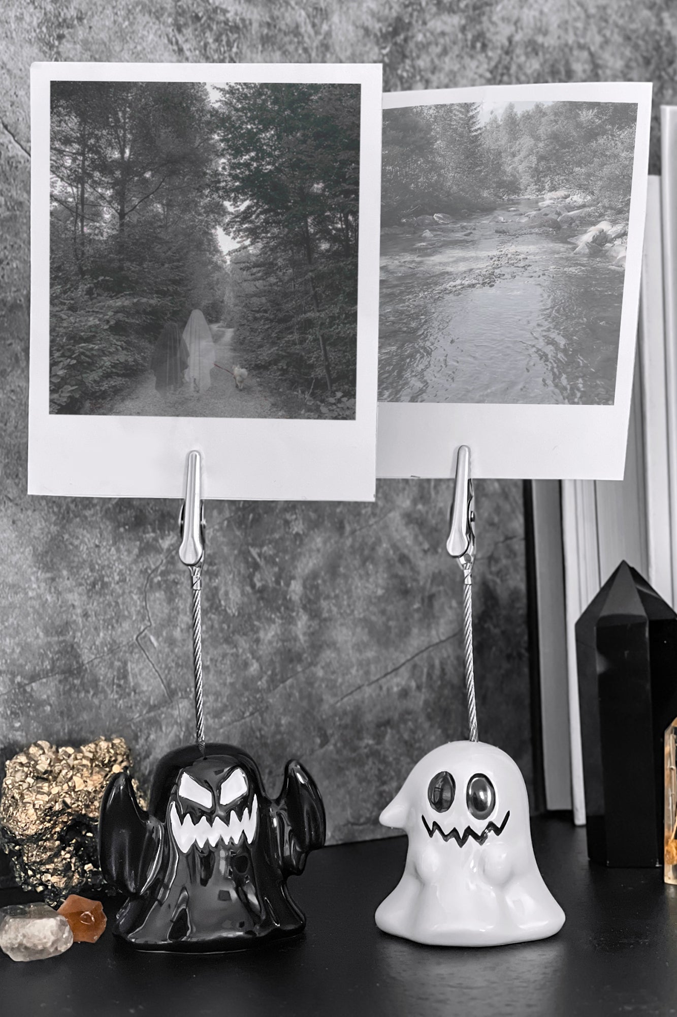 Killstar Boo Eek Ceramic Picture Holders (Set of 2)