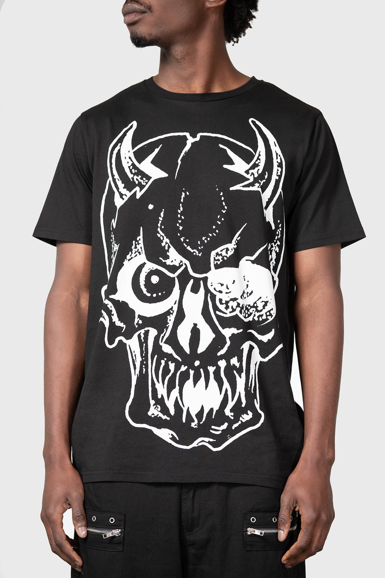 Killstar Hollow Nite Skull Graphic Cotton T-Shirt