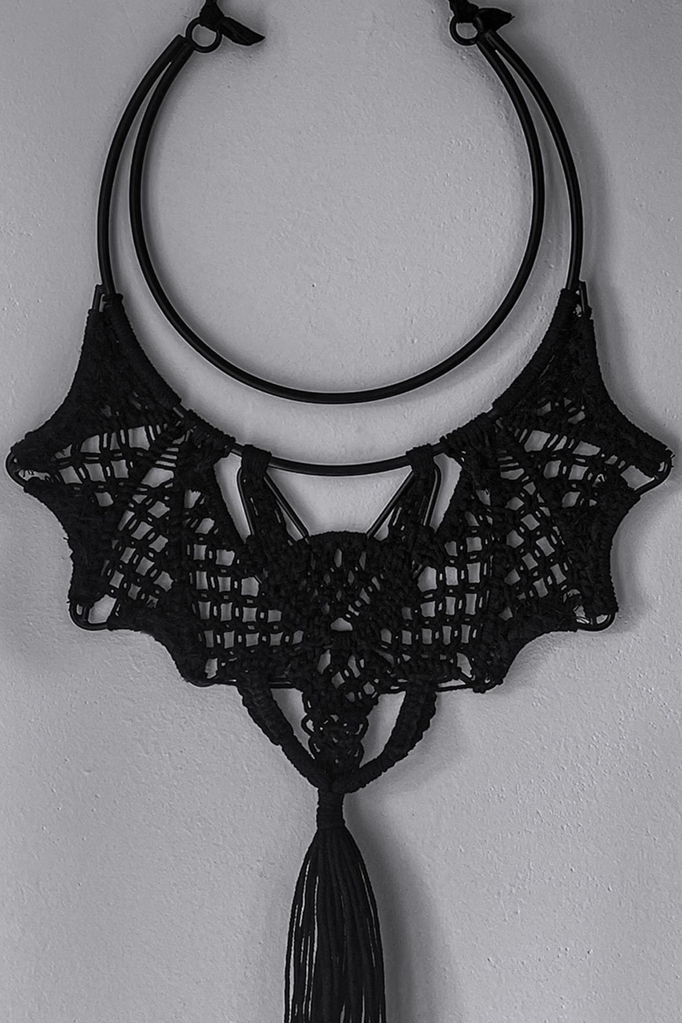 Killstar Bat Macrame Wall Hanging - Gothic Home Decor